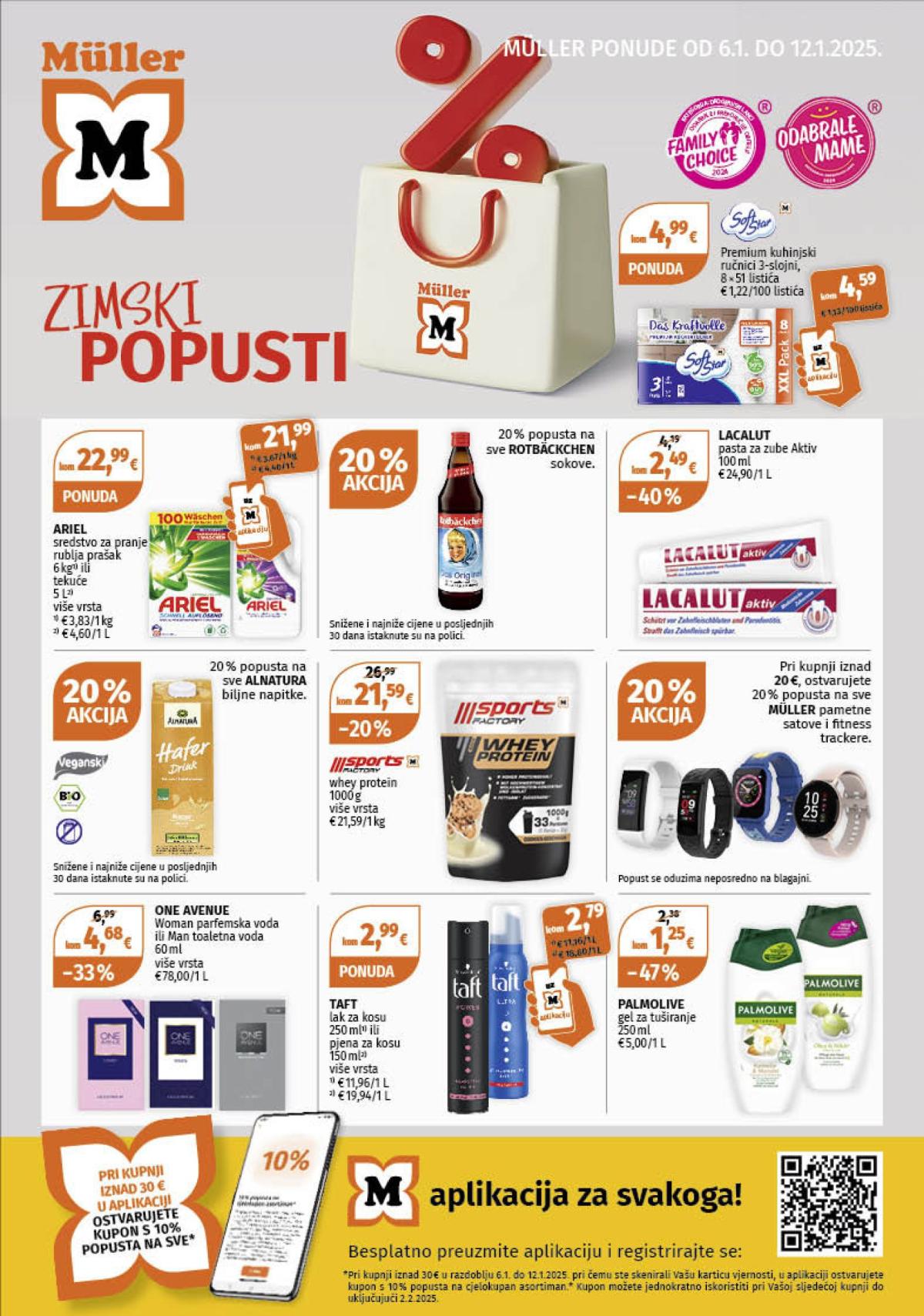 Müller katalog vrijedi od 06.01. do 12.01.