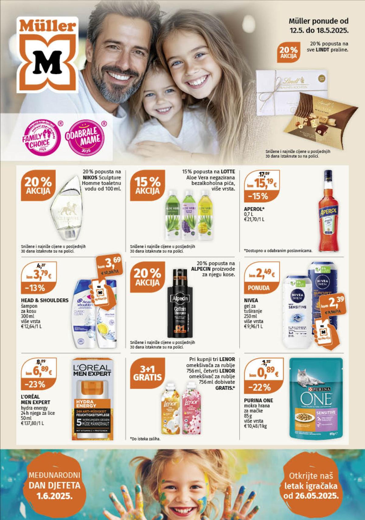 Prelistajte ovaj Müller katalog, vrijedi od 12.05. do 18.05.