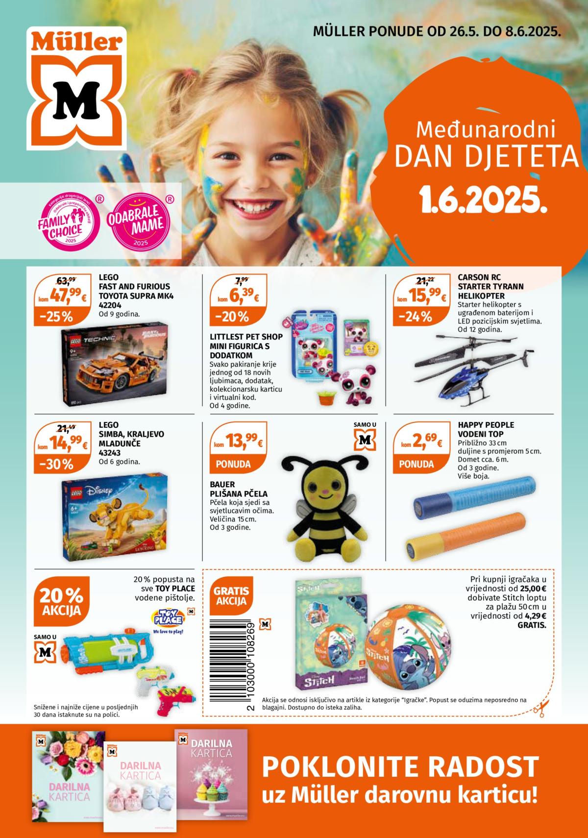 Prelistajte ovaj Müller katalog, vrijedi od 26.05. do 08.06.