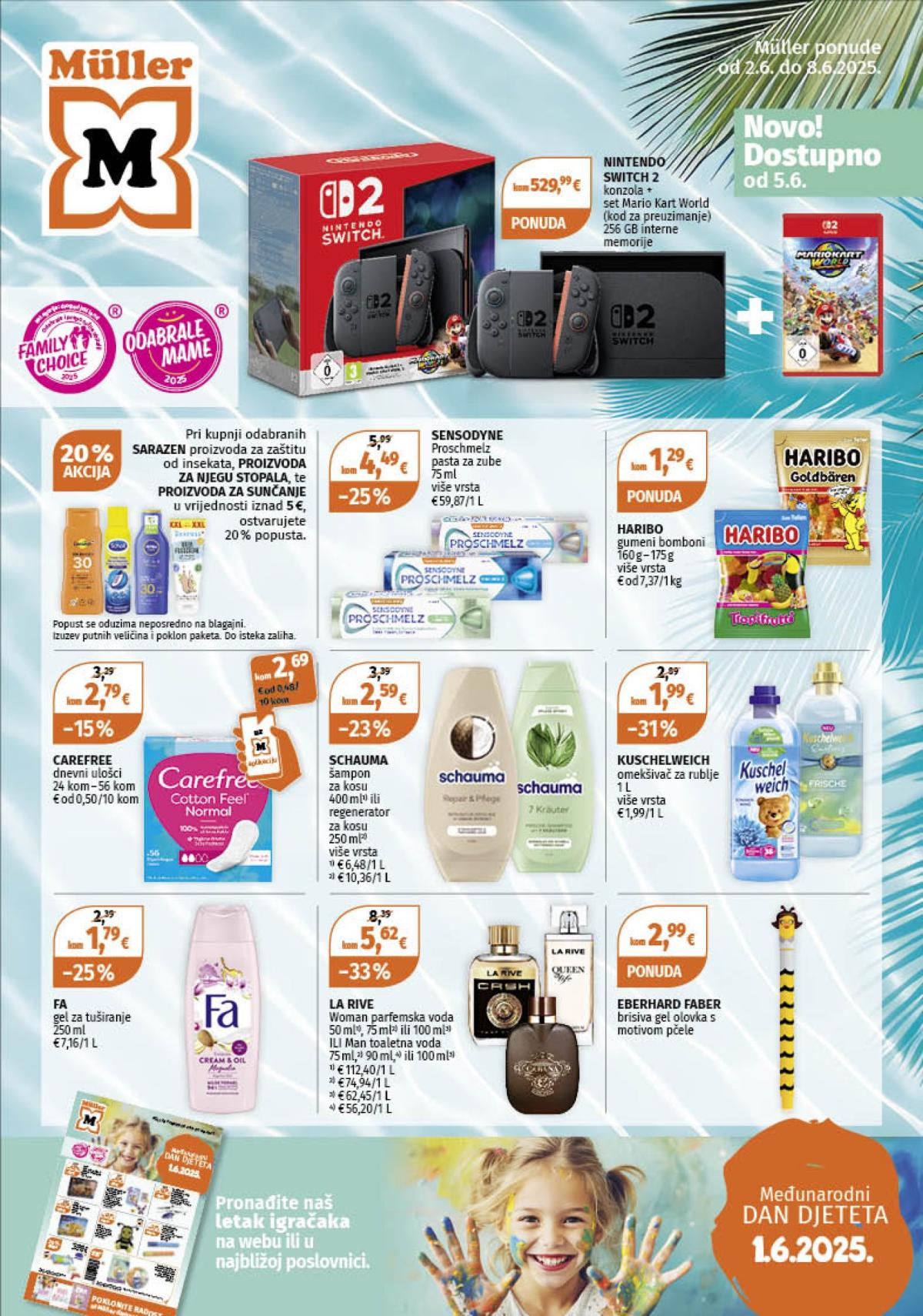 Prelistajte katalog Müller, vrijedi od 02.06. do 08.06.