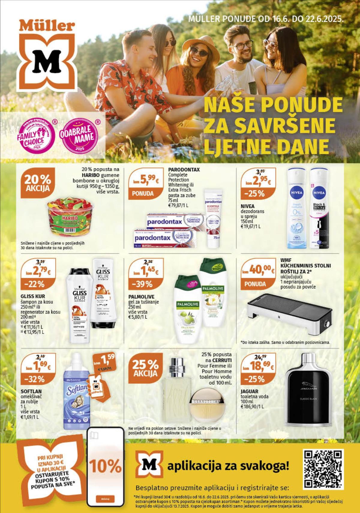 Prelistajte katalog Müller, vrijedi od 16.06. do 22.06.