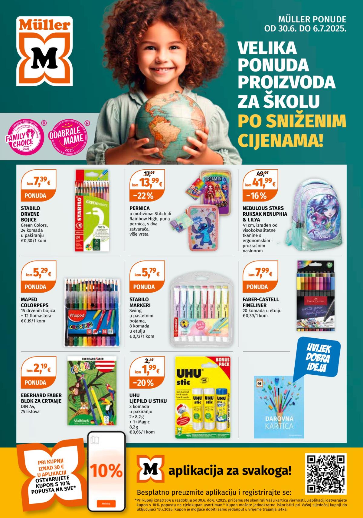 Prelistajte katalog Müller - Ponuda odjela papirnice, vrijedi od 30.06. do 06.07.