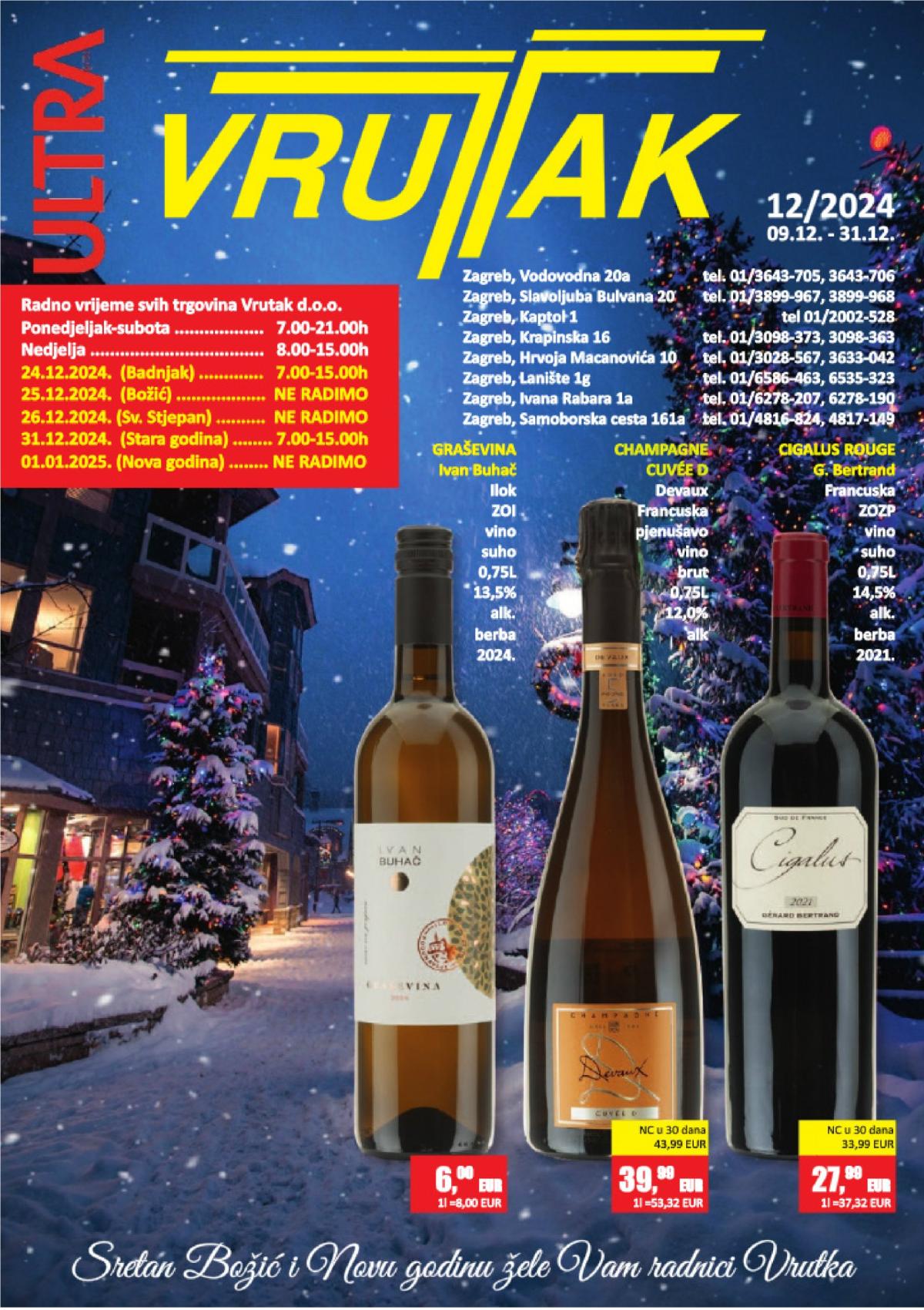 Vrutak katalog vrijedi od 09.12. do 31.12.