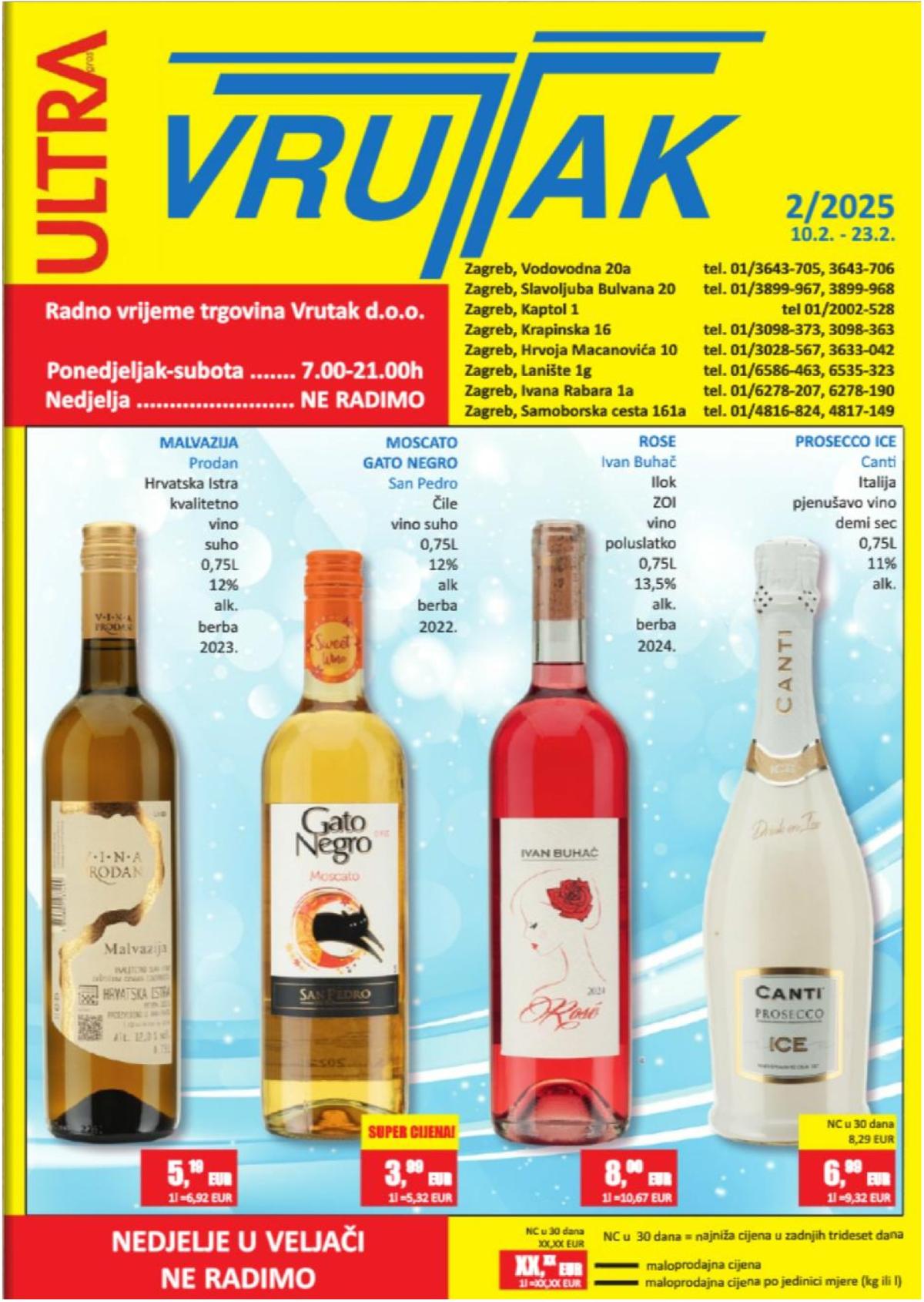 Vrutak katalog vrijedi od 10.02. do 23.02.