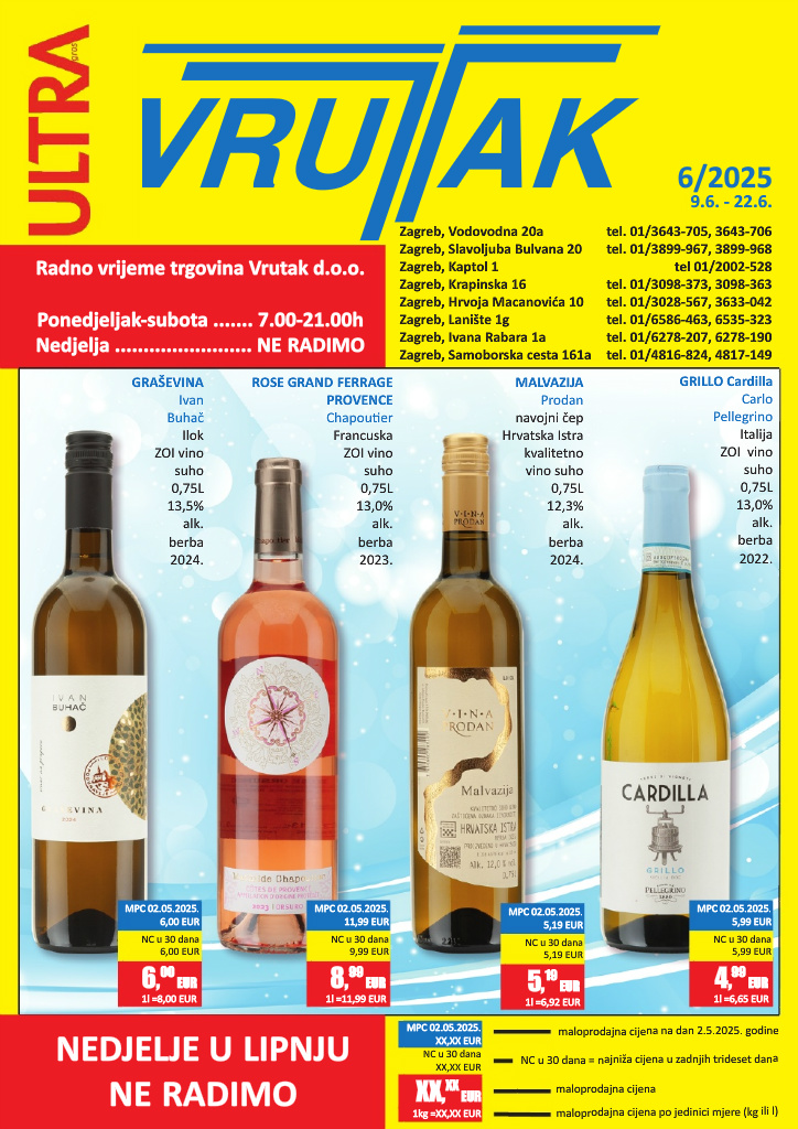 Prelistajte katalog Vrutak, vrijedi od 09.06. do 22.06.