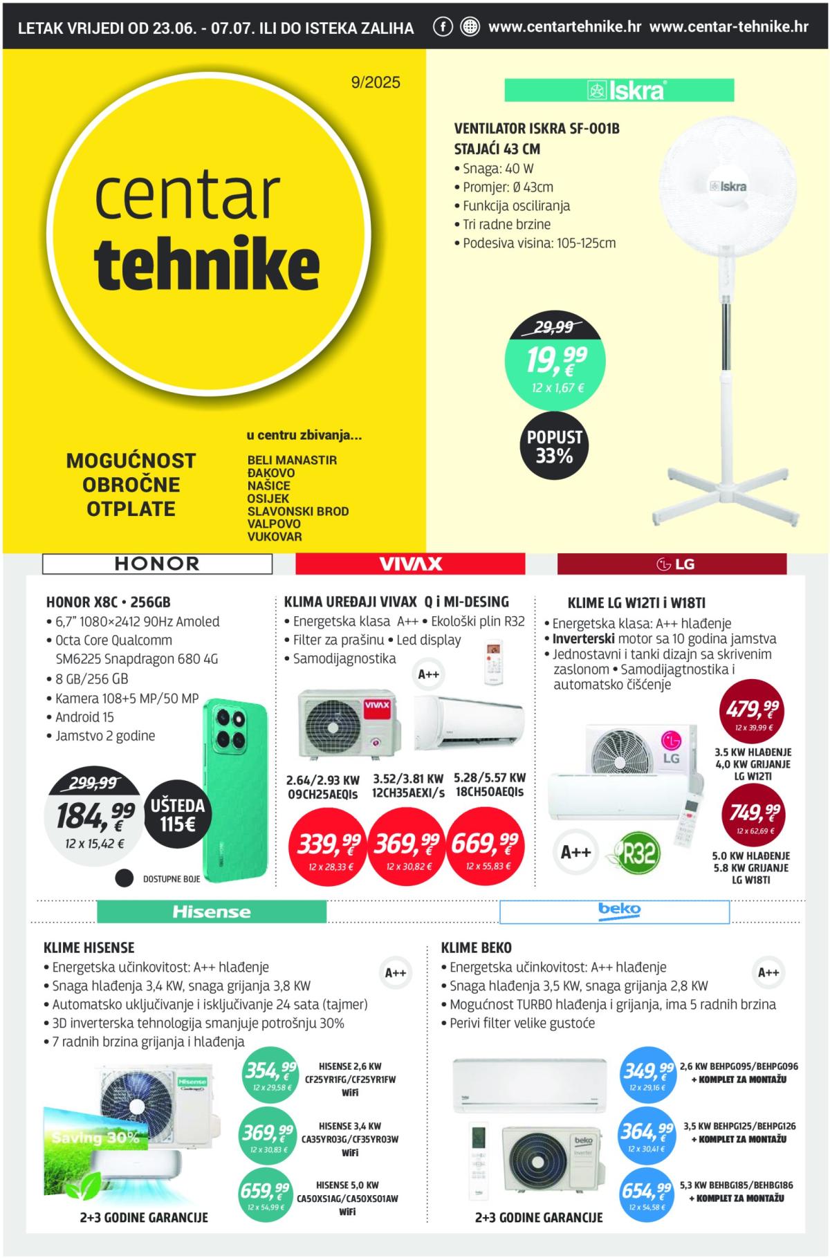 Prelistajte katalog Centar tehnike, vrijedi od 23.06. do 07.07.