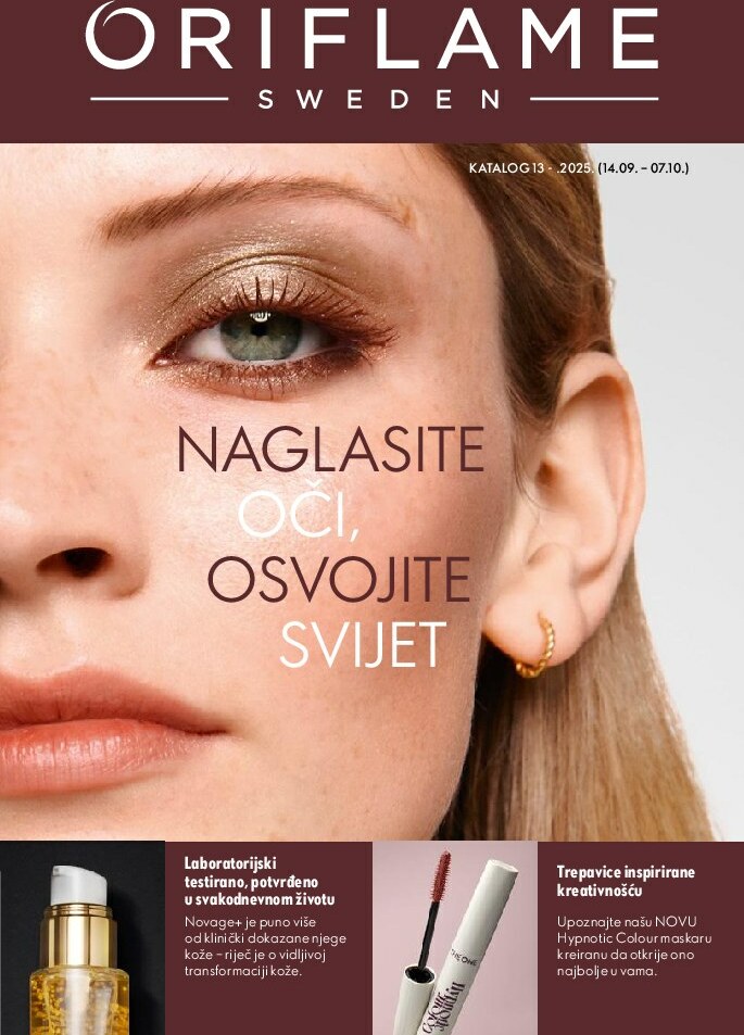 Prelistajte katalog Oriflame, vrijedi od 14.09. do 07.10.