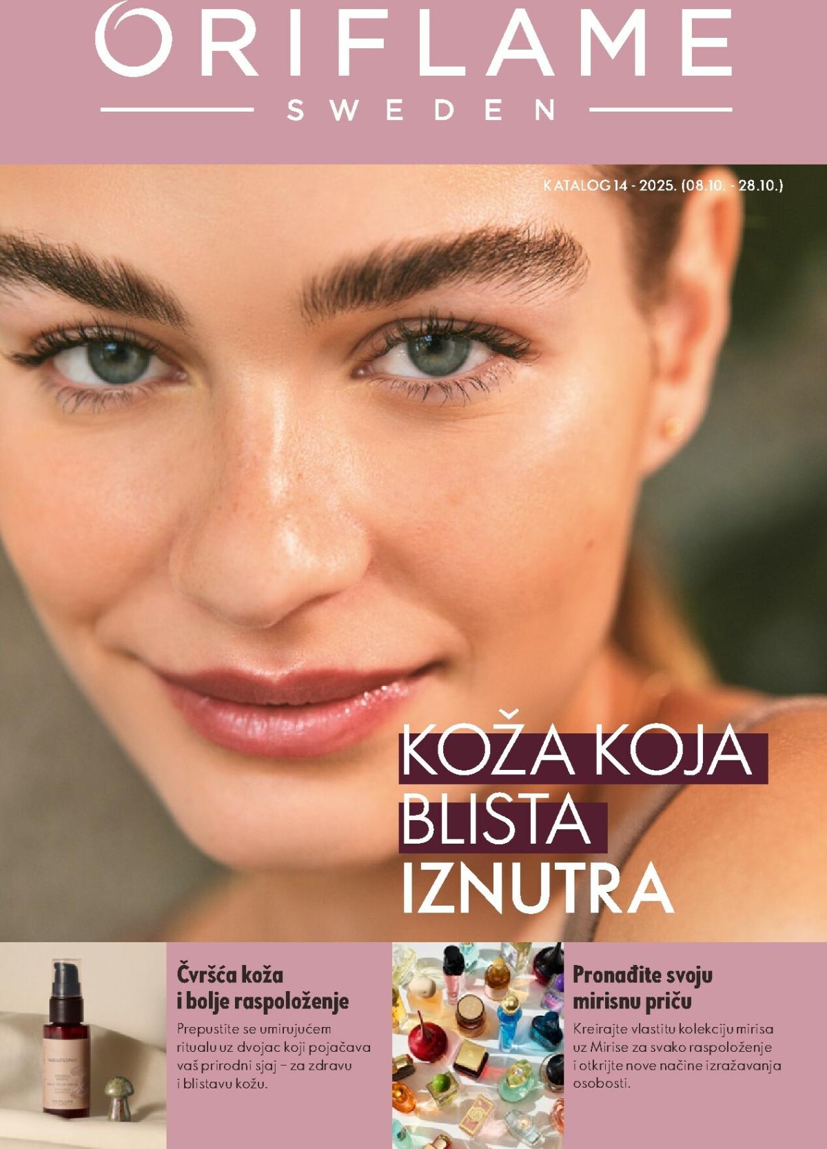 Prelistajte katalog Oriflame, vrijedi od 08.10. do 28.10.