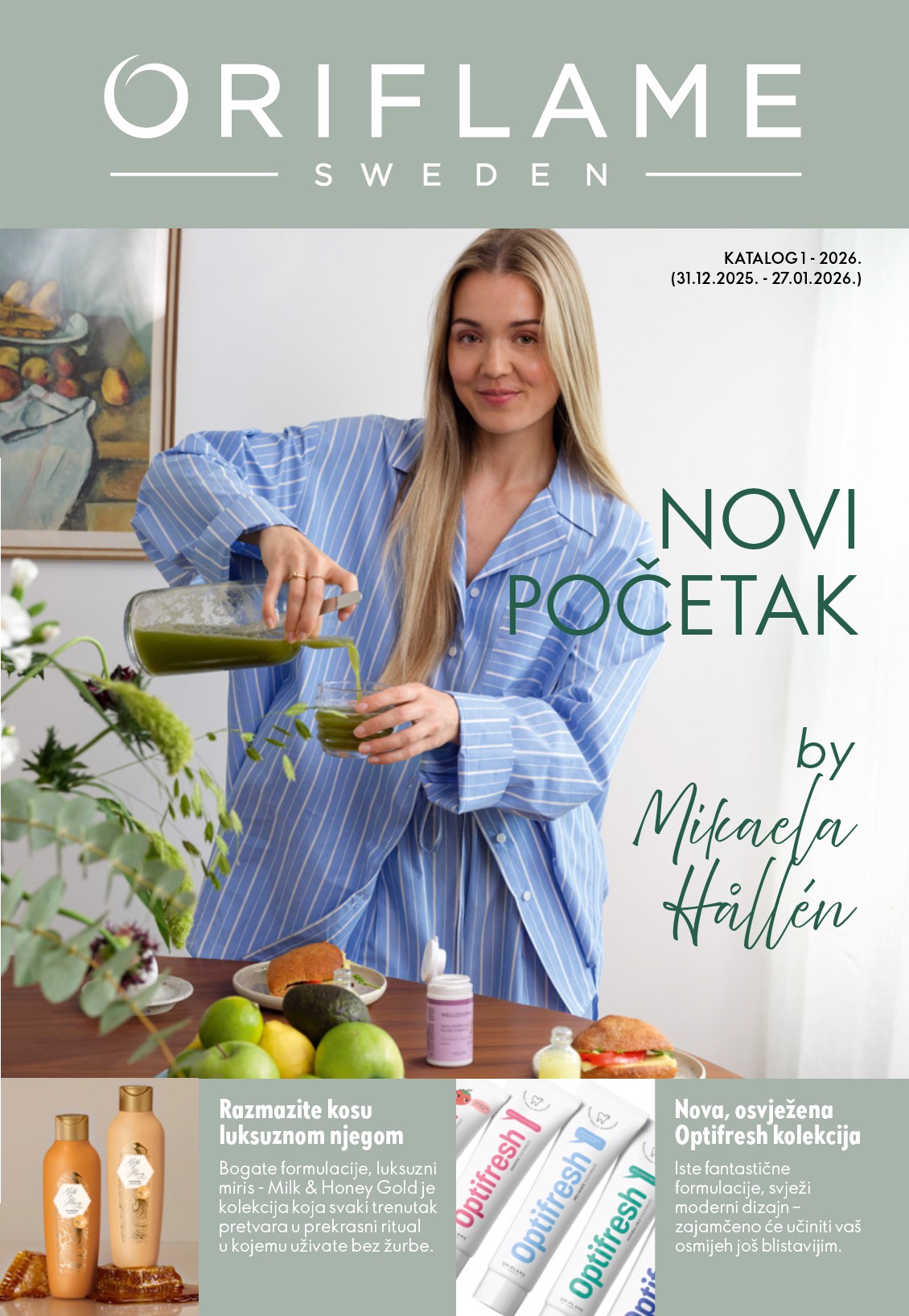 Prelistajte katalog Oriflame, vrijedi od 31.12. do 27.01.