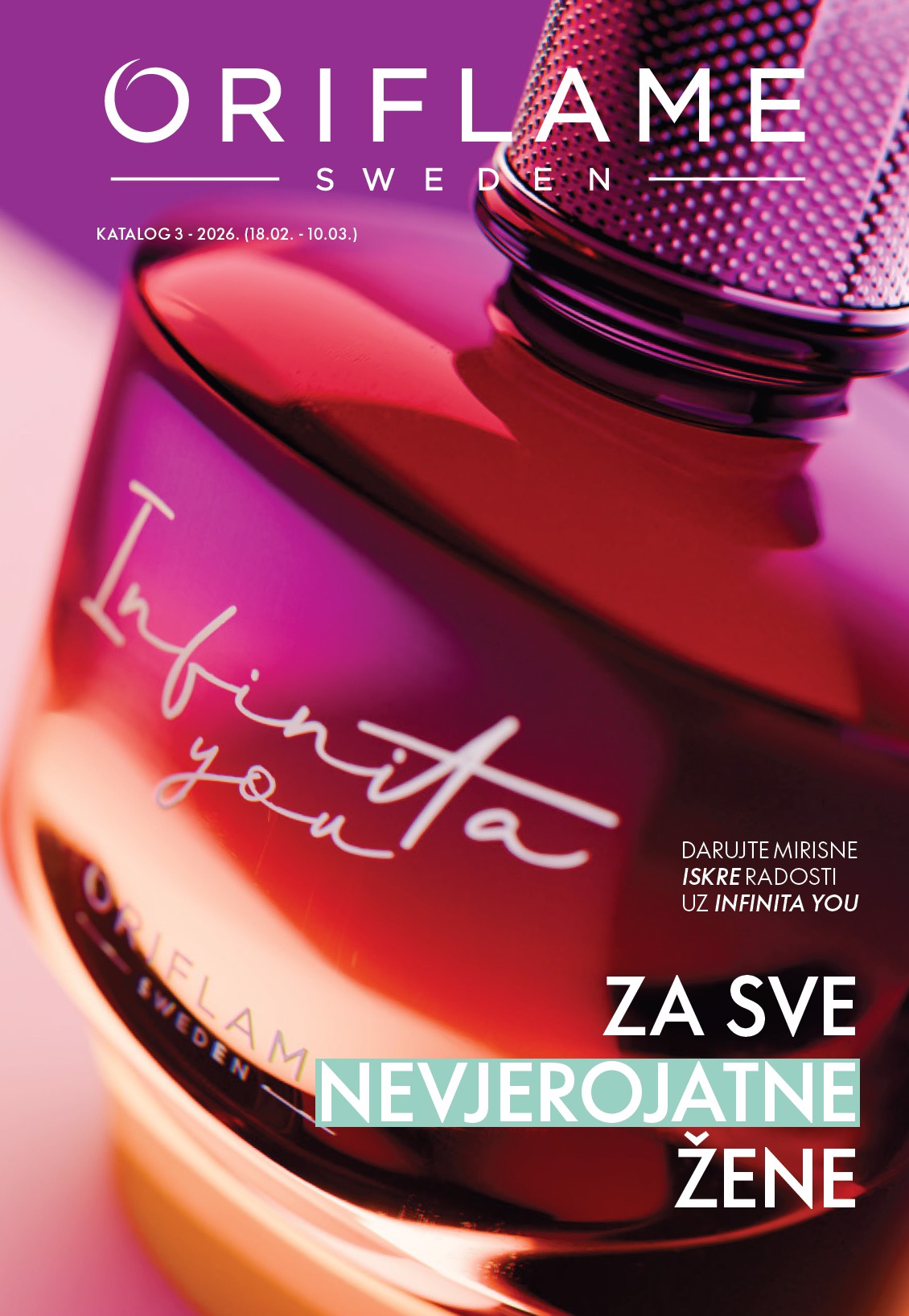 Prelistajte katalog Oriflame, vrijedi od 18.02.2026 do 10.03.2026