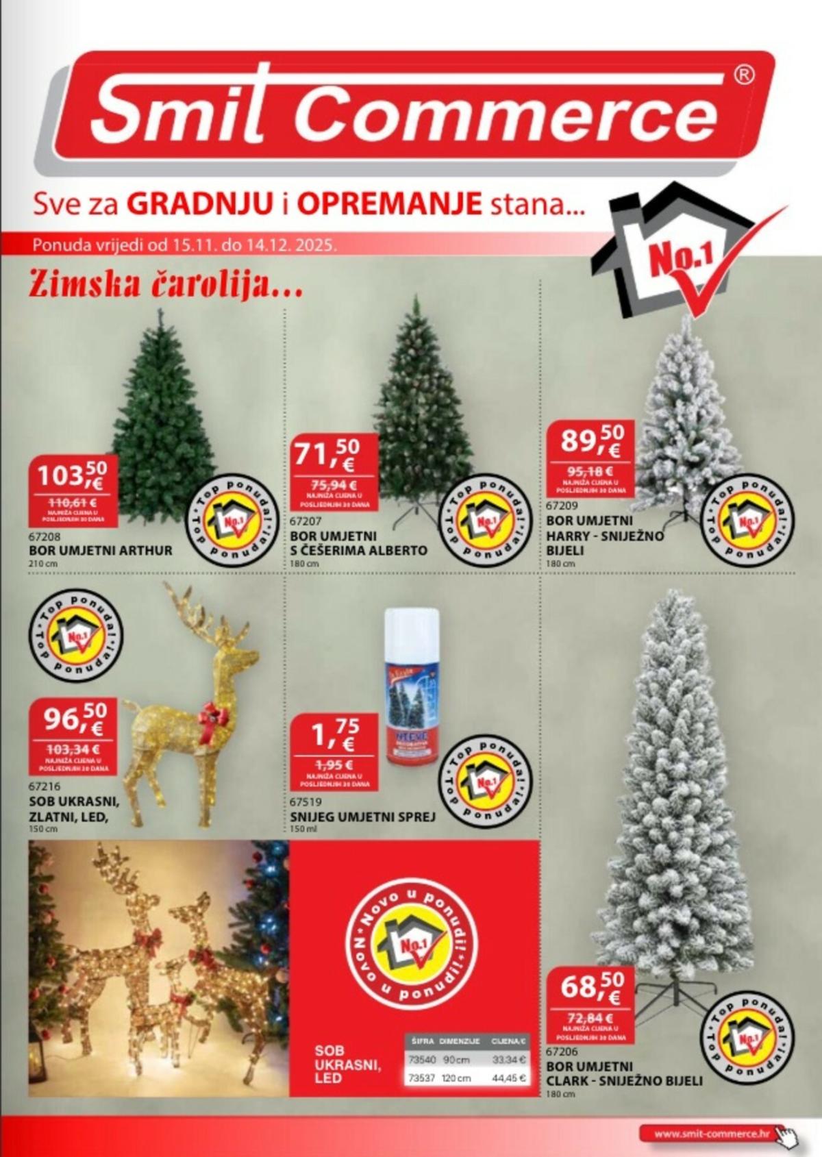 Prelistajte katalog Smit Commerce, vrijedi od 15.11. do 14.12.