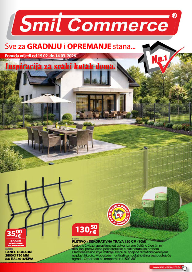 Prelistajte katalog Smit Commerce, vrijedi od 15.02.2026 do 14.03.2026