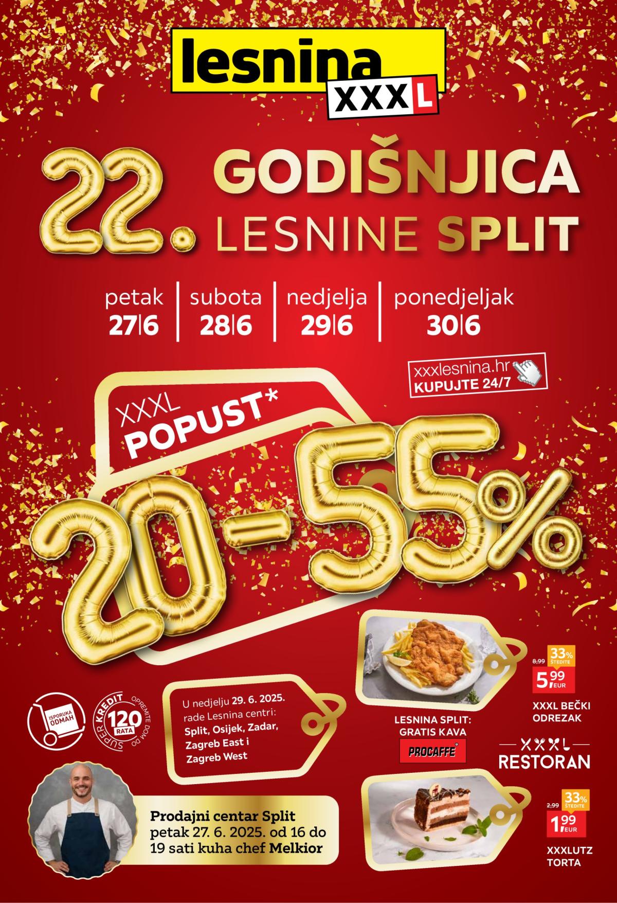 Prelistajte katalog Lesnina, vrijedi od 27.06. do 30.06.
