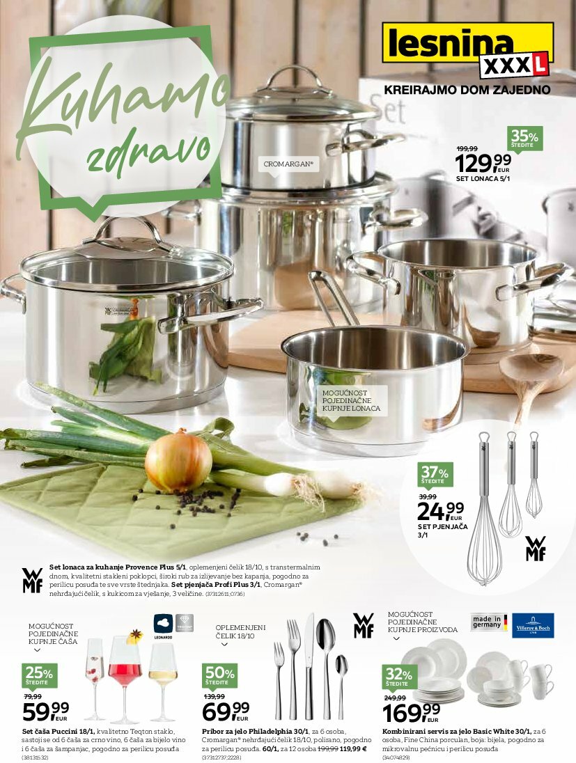 Prelistajte katalog Lesnina - Kuhamo zdravo, vrijedi od 06.08. do 28.08.