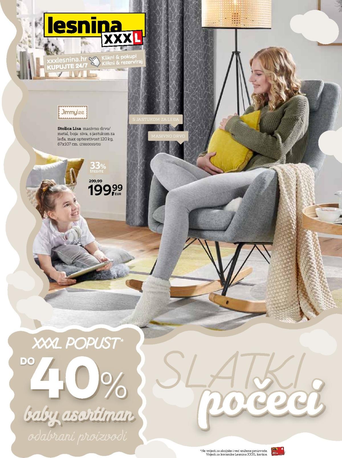 Prelistajte katalog Lesnina - Slatki počeci, vrijedi od 02.03.2026 do 31.03.2026