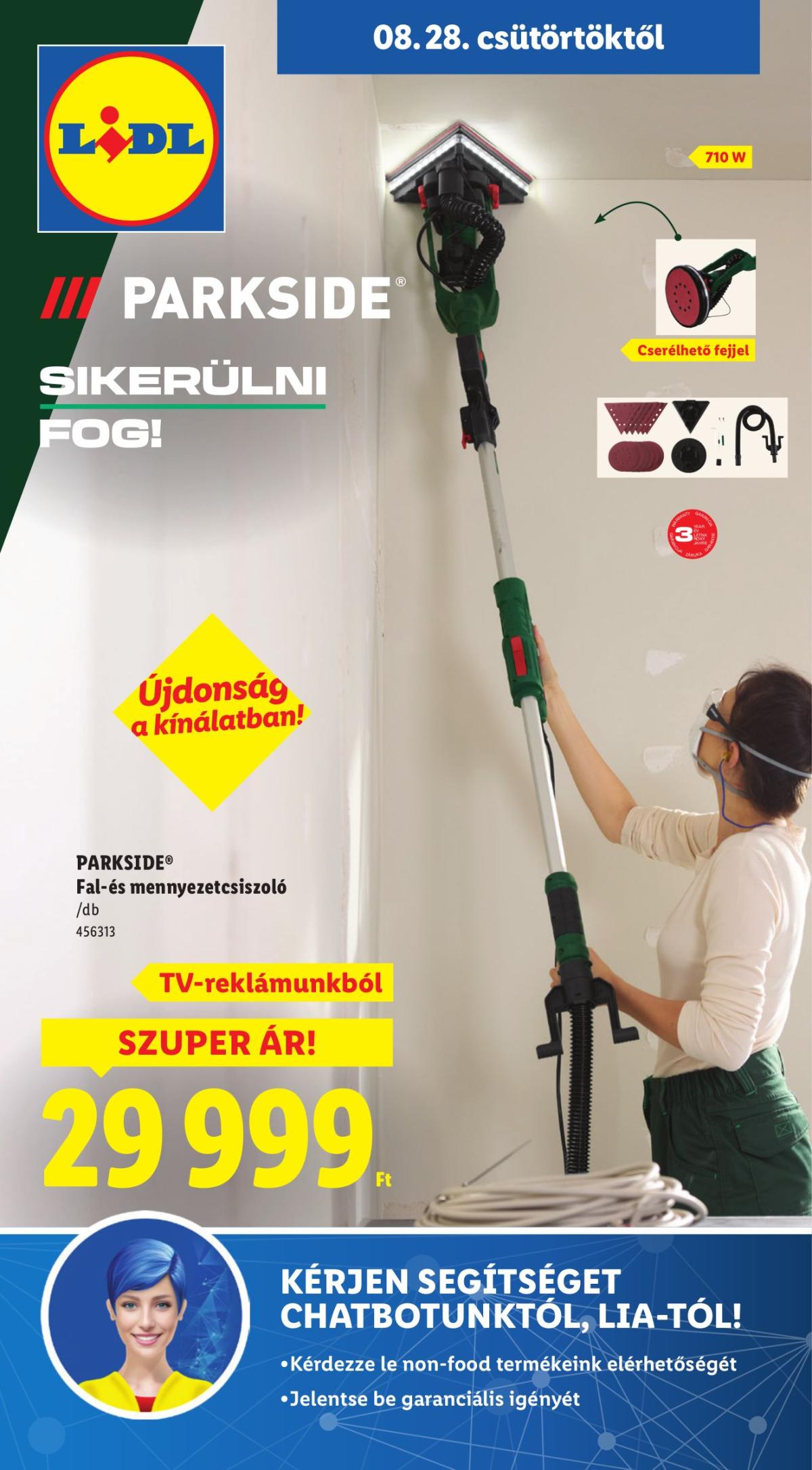Lidl - Nonfood akciós újság, érvényes 08.28. - 09.03.