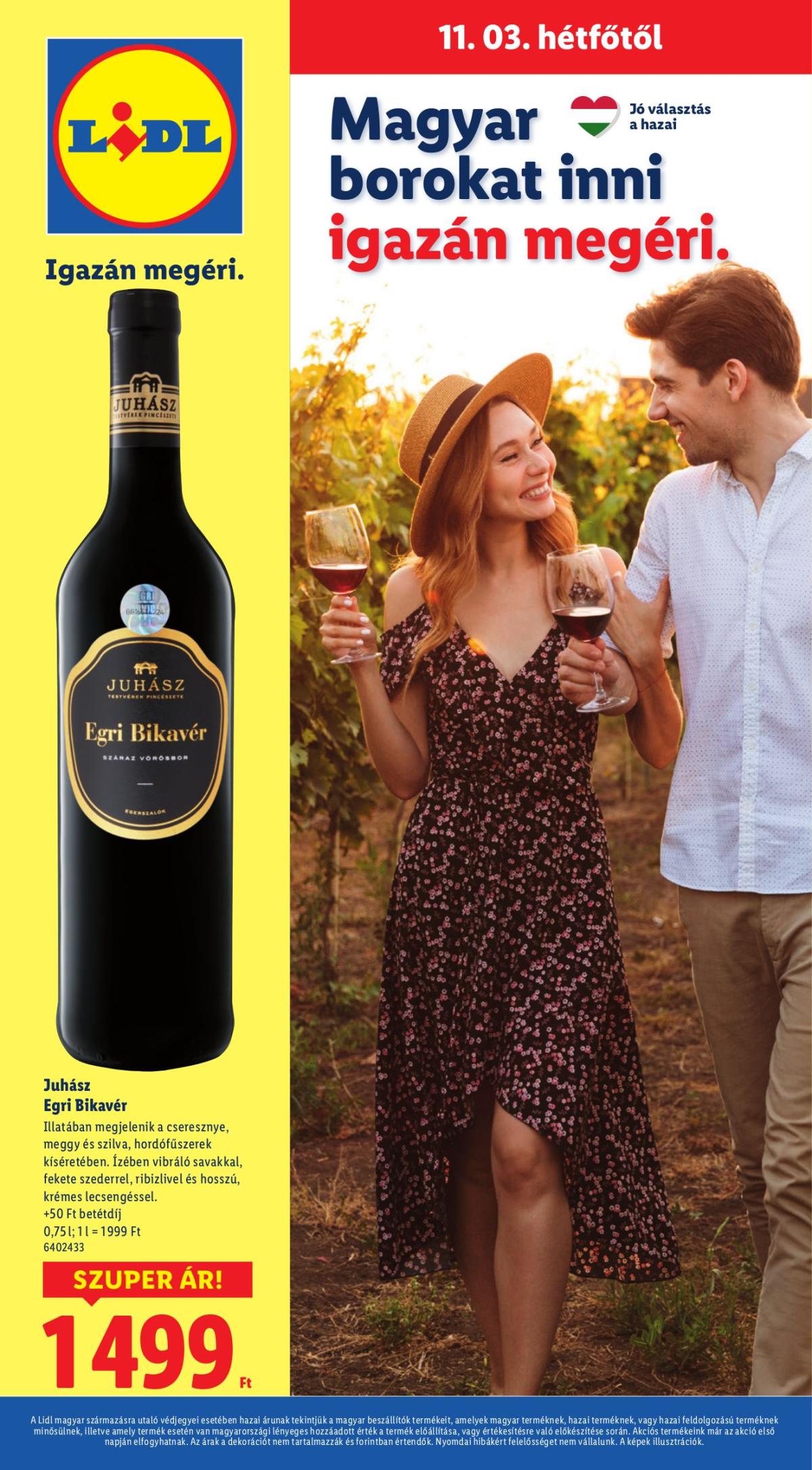 Lidl akciós újság, érvényes 11.03. - 12.31.