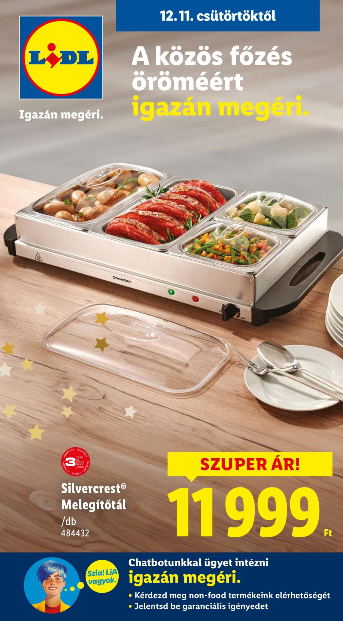 Lidl - Nonfood akciós újság, érvényes 12.11. - 12.17.