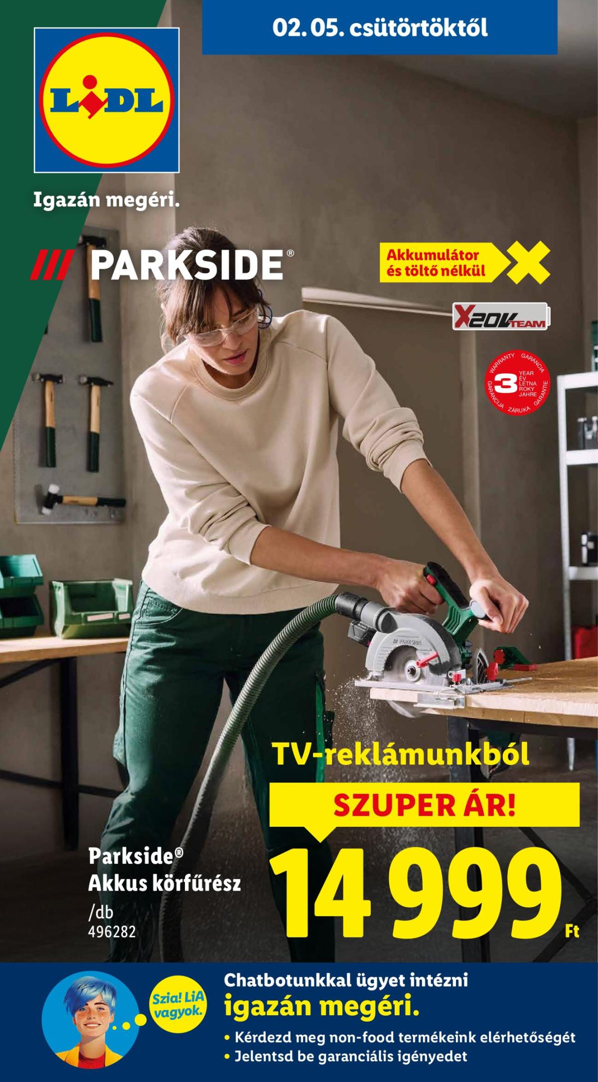 Lidl - Nonfood akciós újság, érvényes 2026.02.05. - 2026.02.11.