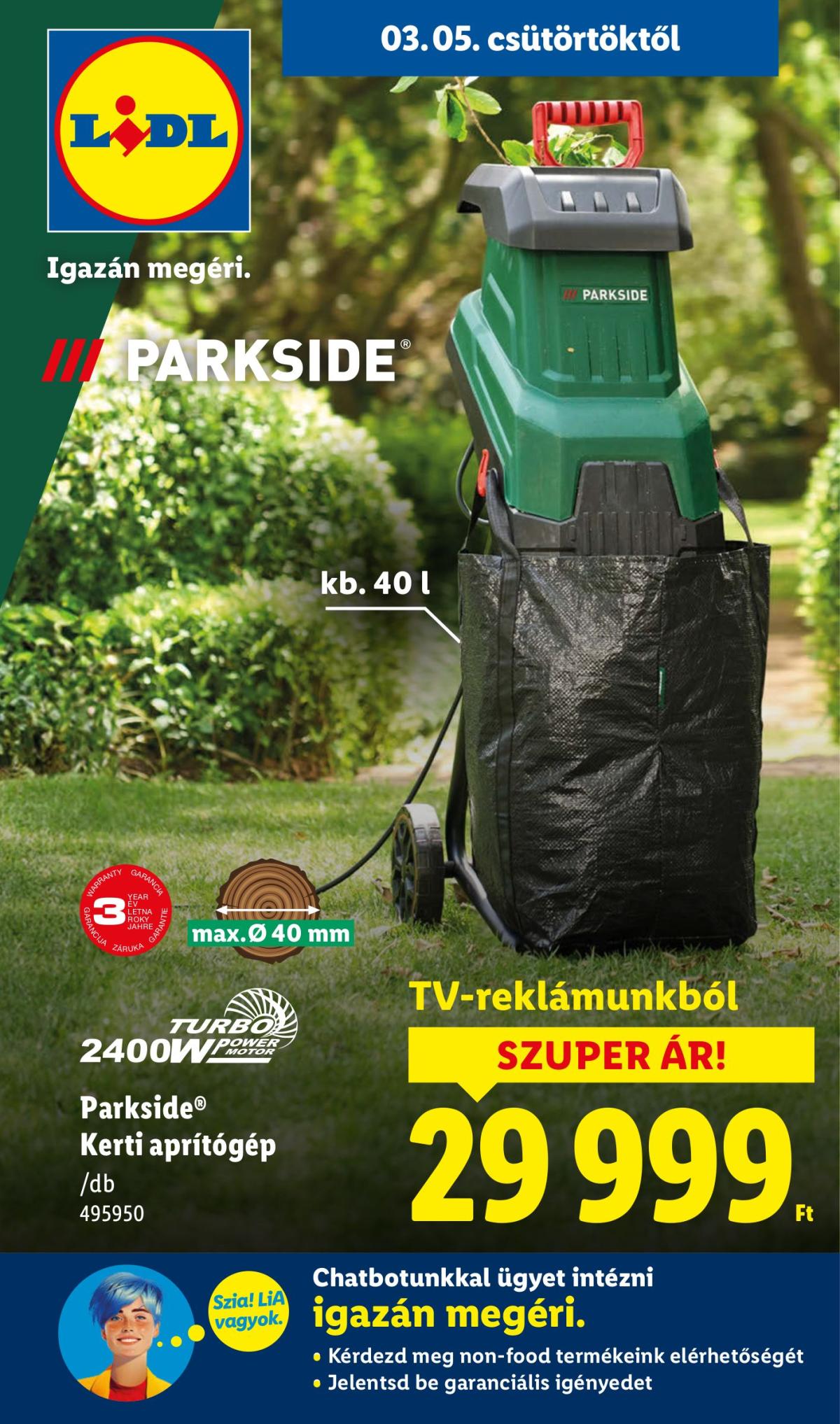 Lidl - Nonfood akciós újság, érvényes 2026.03.05. - 2026.03.11.