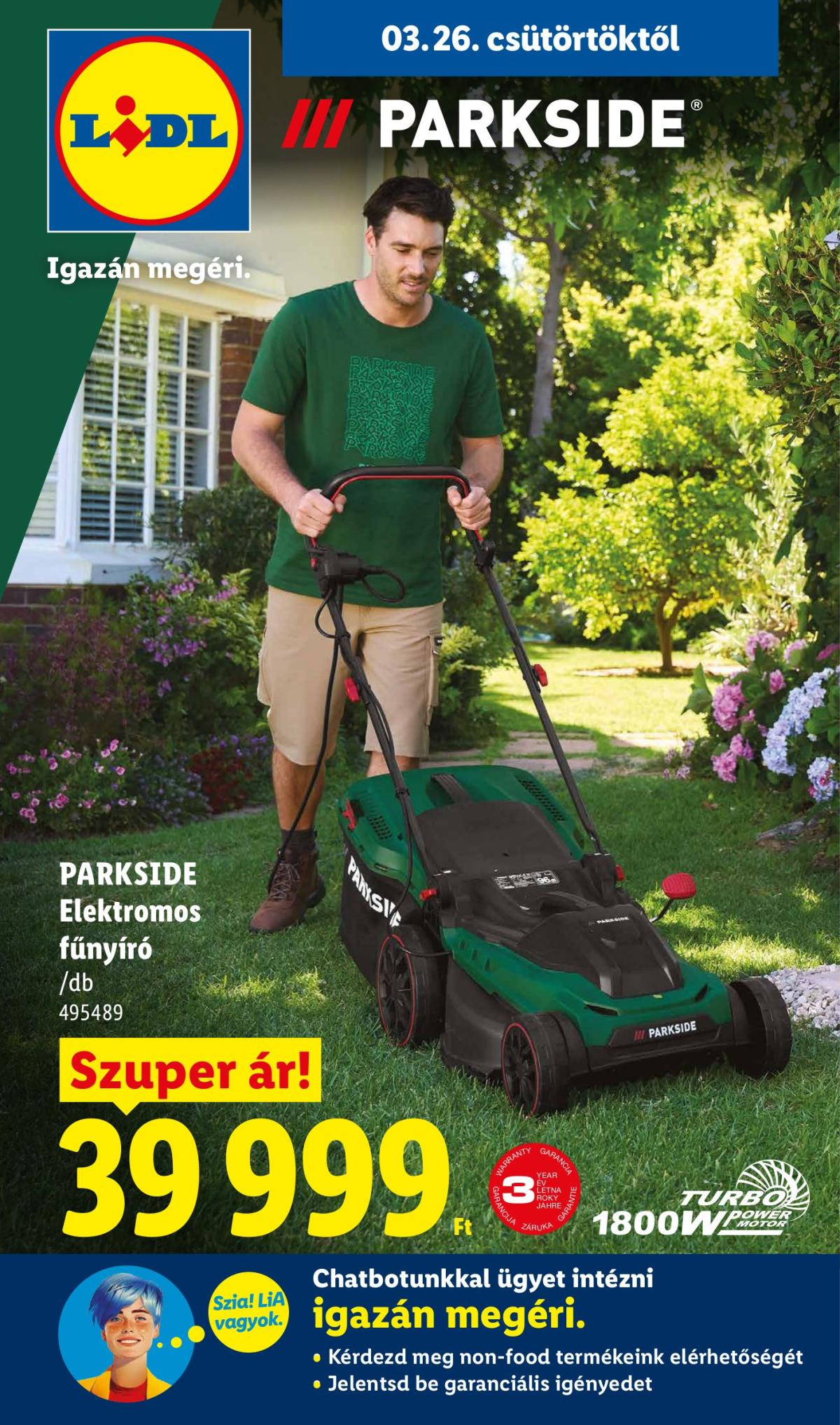 Lidl - Nonfood akciós újság, érvényes 2026.03.26. - 2026.04.01.