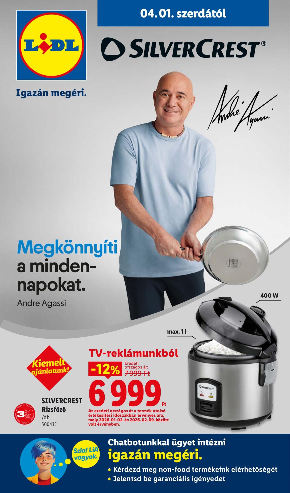Lidl - Nonfood akciós újság, érvényes 2026.04.01. - 2026.04.08.