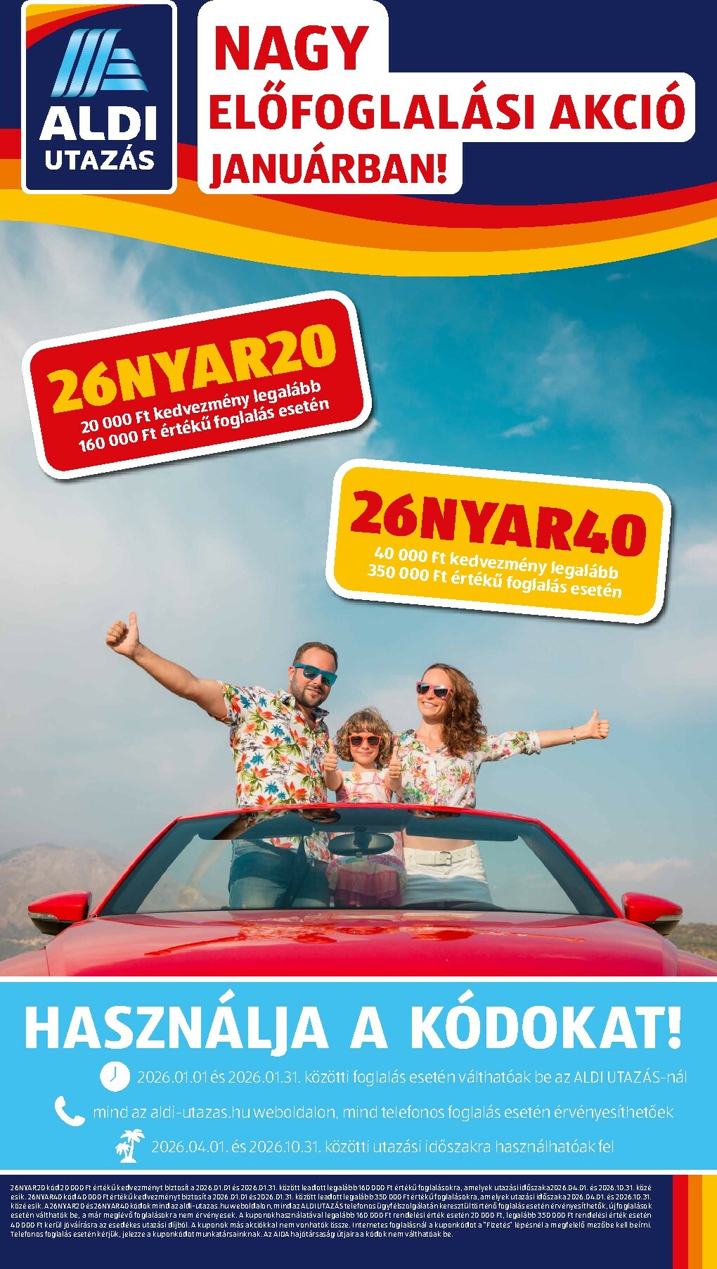 Aldi - Utazás katalógus akciós újság, érvényes 01.01. - 01.31.