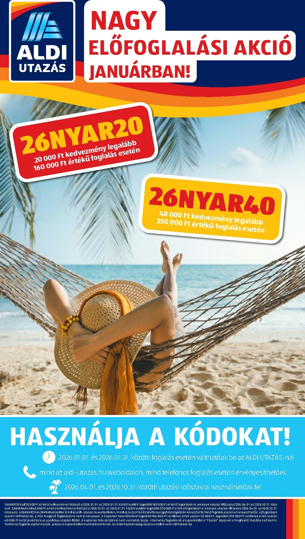 Aldi - Utazás katalógus akciós újság, érvényes 01.15. - 01.21.