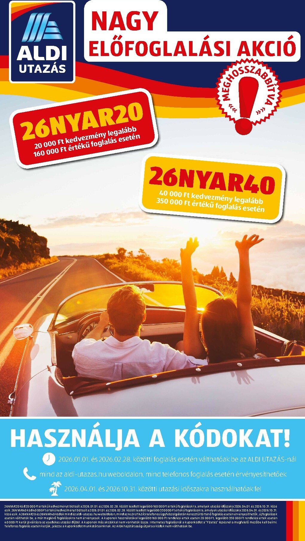 Aldi - Utazás katalógus akciós újság, érvényes 2026.02.12. - 2026.02.18.