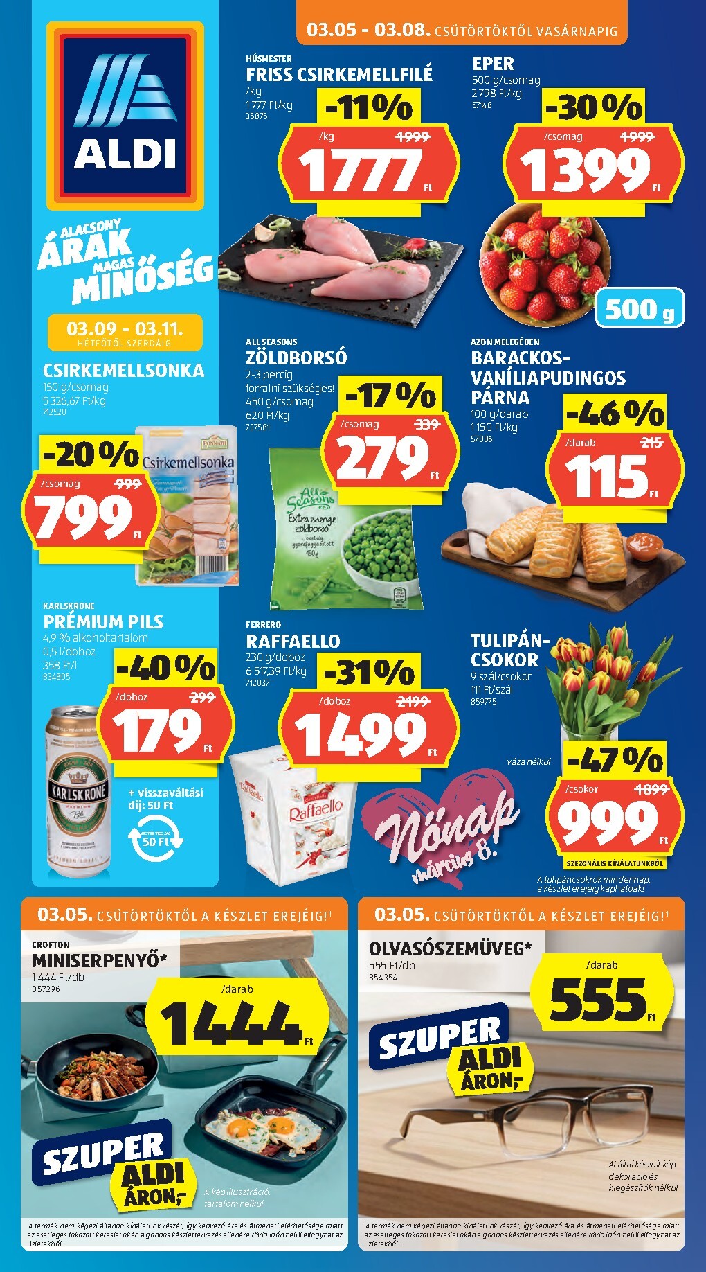 Aldi akciós újság, érvényes 2026.03.05. - 2026.03.11.