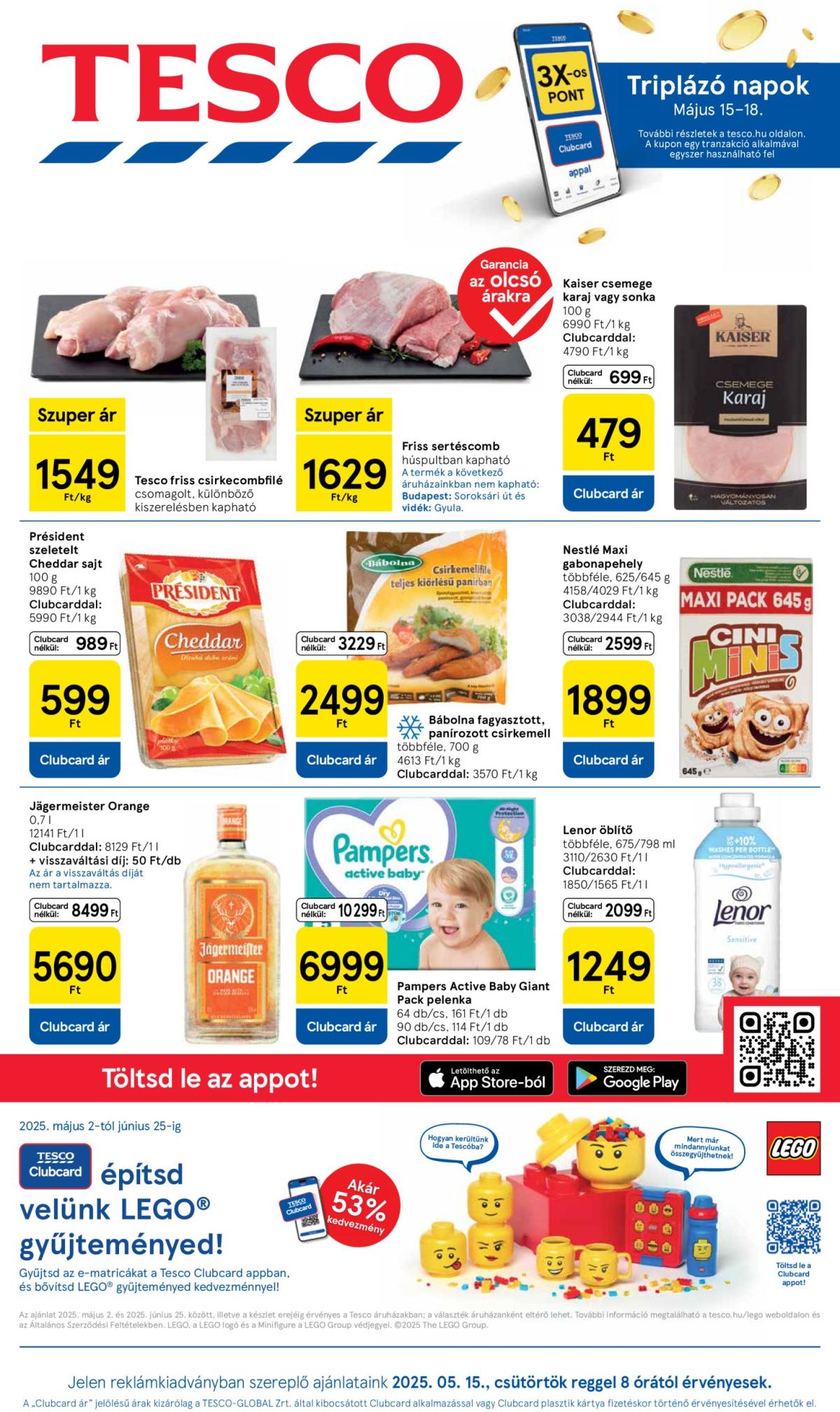 Tesco akciós újság, érvényes 05.15. - 05.21.