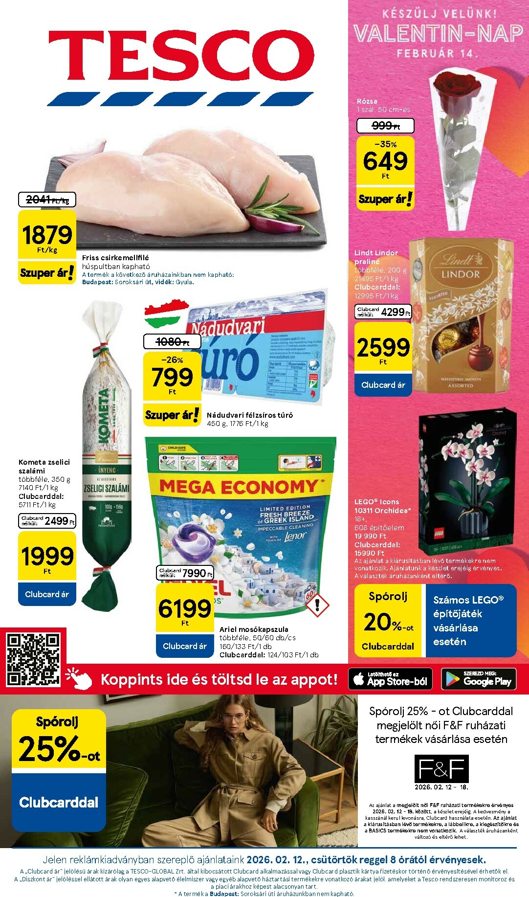 Tesco akciós újság, érvényes 2026.02.12. - 2026.02.18.