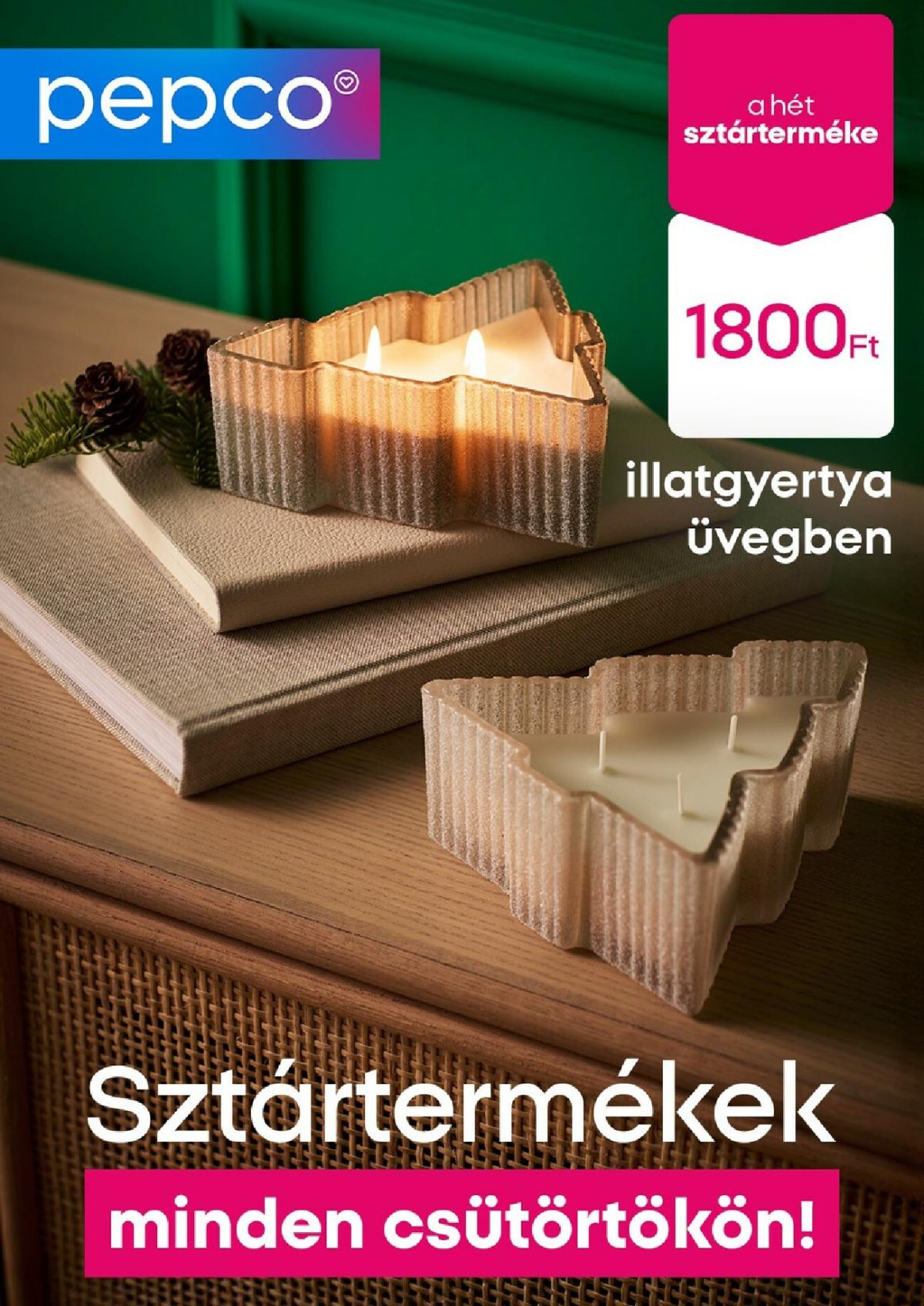 Pepco - A hét sztártermékei akciós újság, érvényes 10.23. - 10.29.