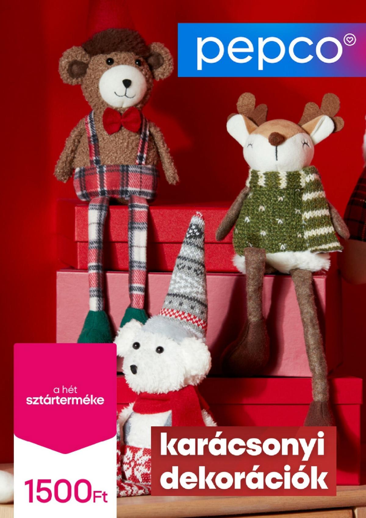 Pepco - A hét sztártermékei akciós újság, érvényes 11.06. - 11.12.