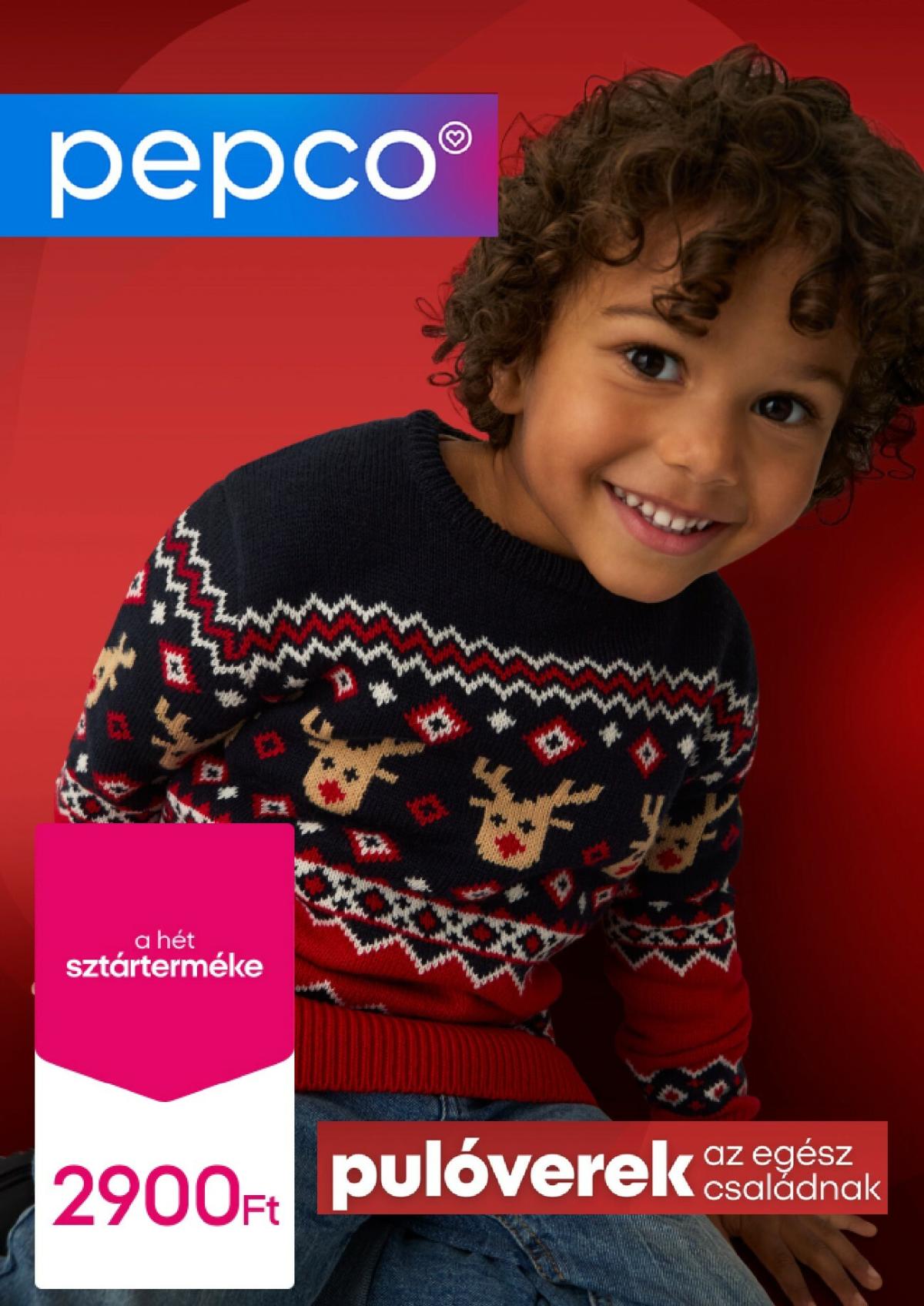 Pepco - A hét sztártermékei akciós újság, érvényes 11.13. - 11.19.