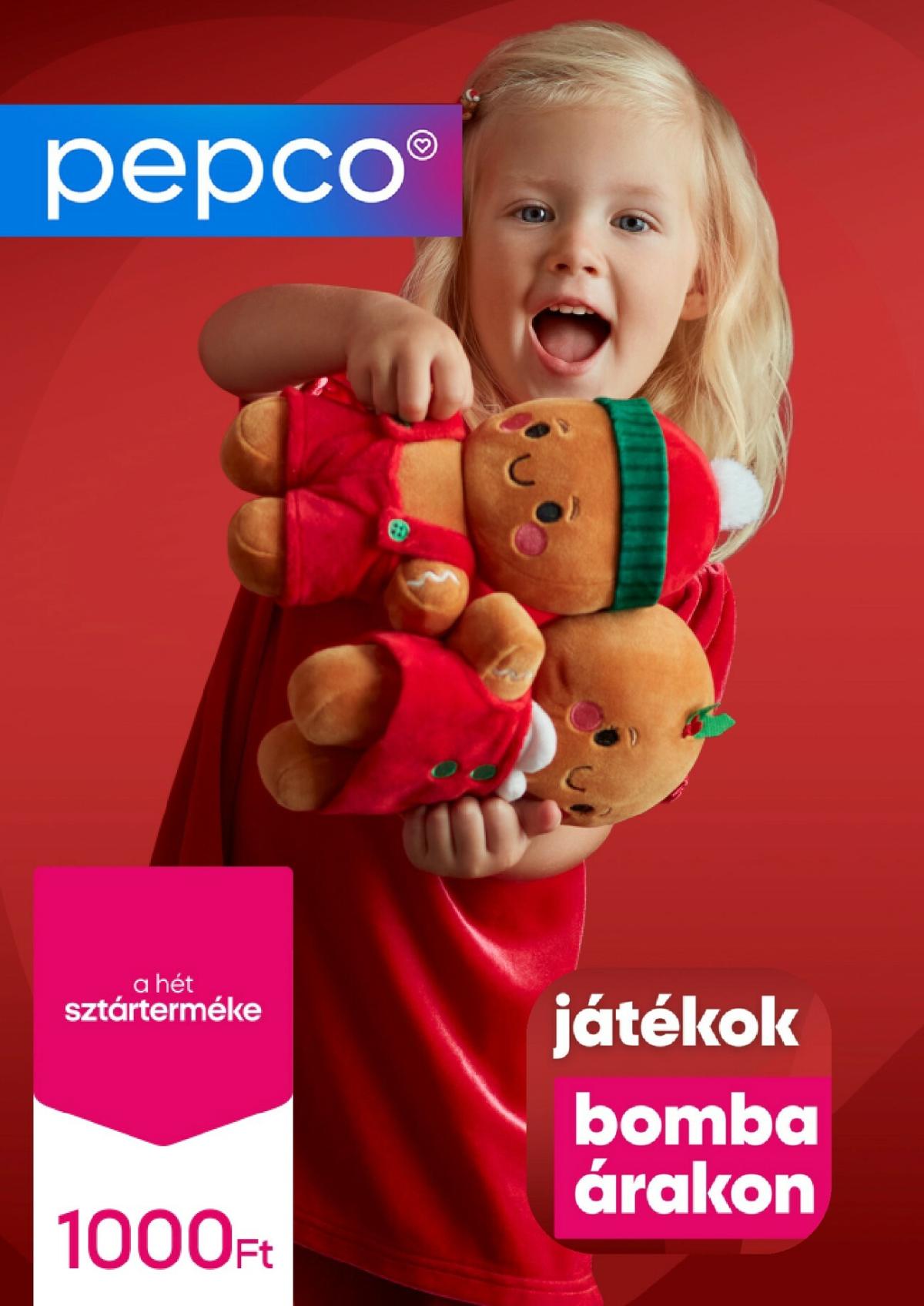 Pepco akciós újság, érvényes 12.04. - 12.10.