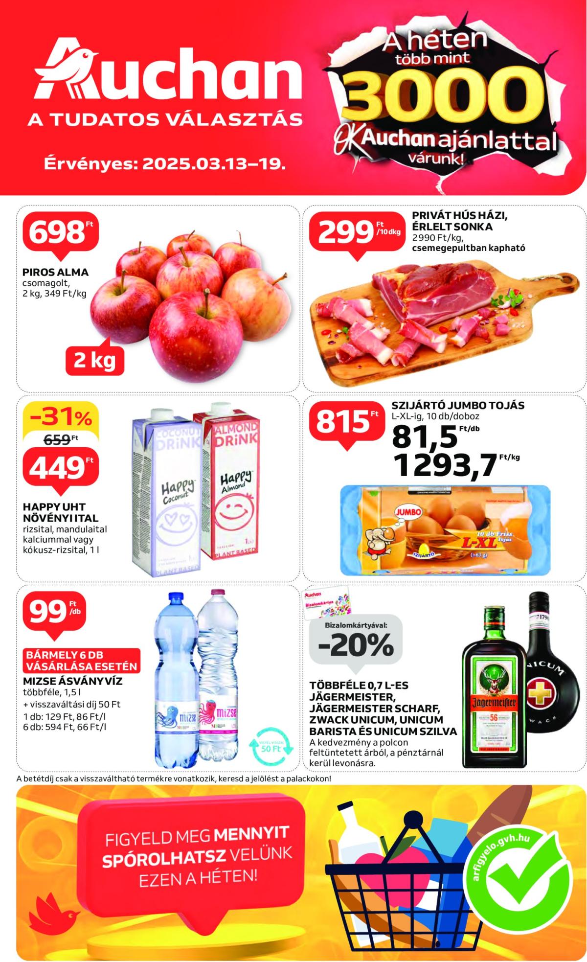 Auchan akciós újság, érvényes 03.13. - 03.19.