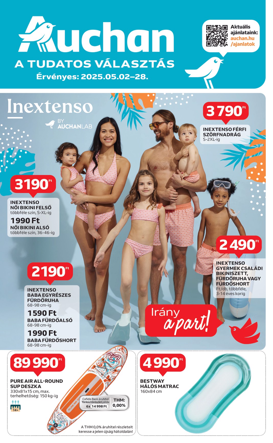 Auchan - Strand ajánlataink akciós újság, érvényes 05.02. - 05.28.