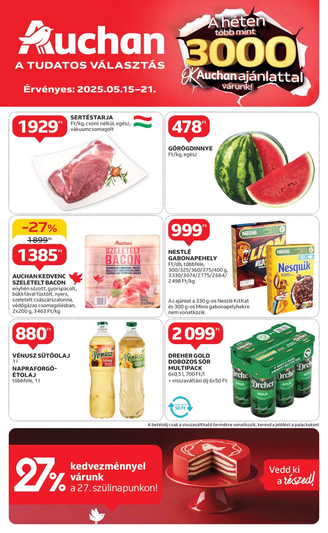 Auchan akciós újság, érvényes 05.15. - 05.21.