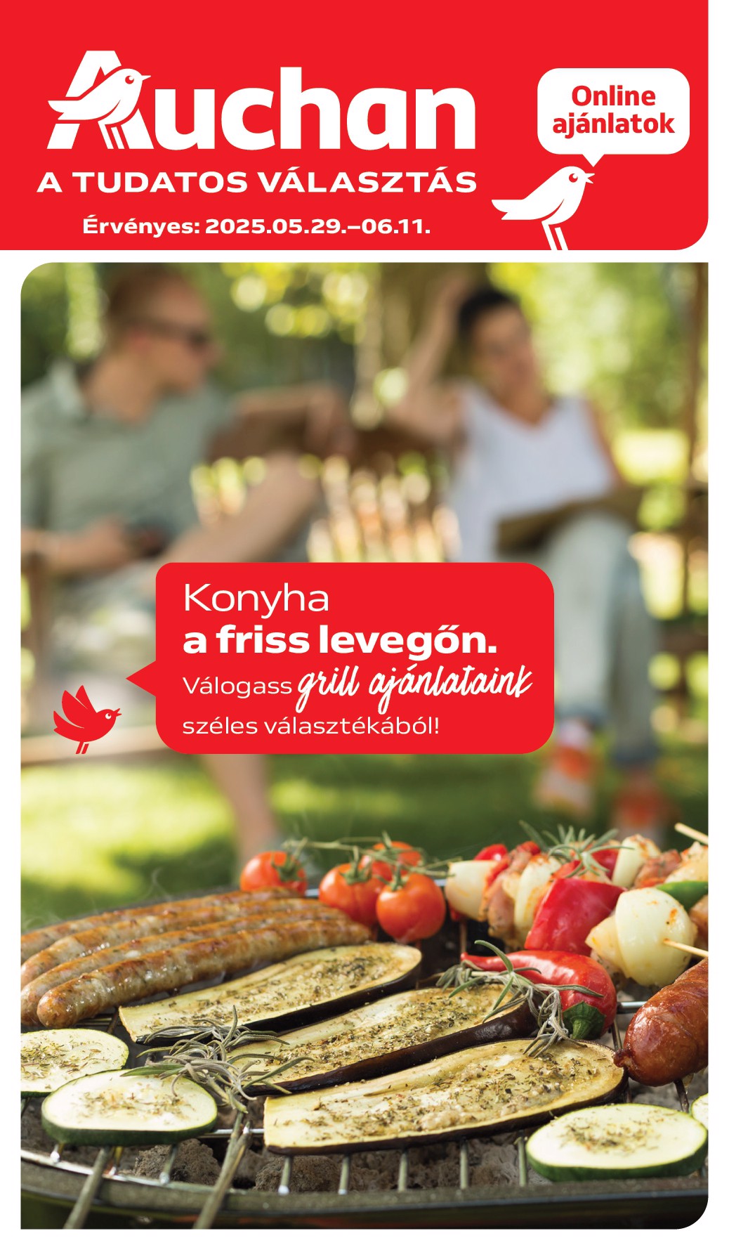 Auchan - Grill ajánlataink akciós újság, érvényes 05.29. - 06.11.