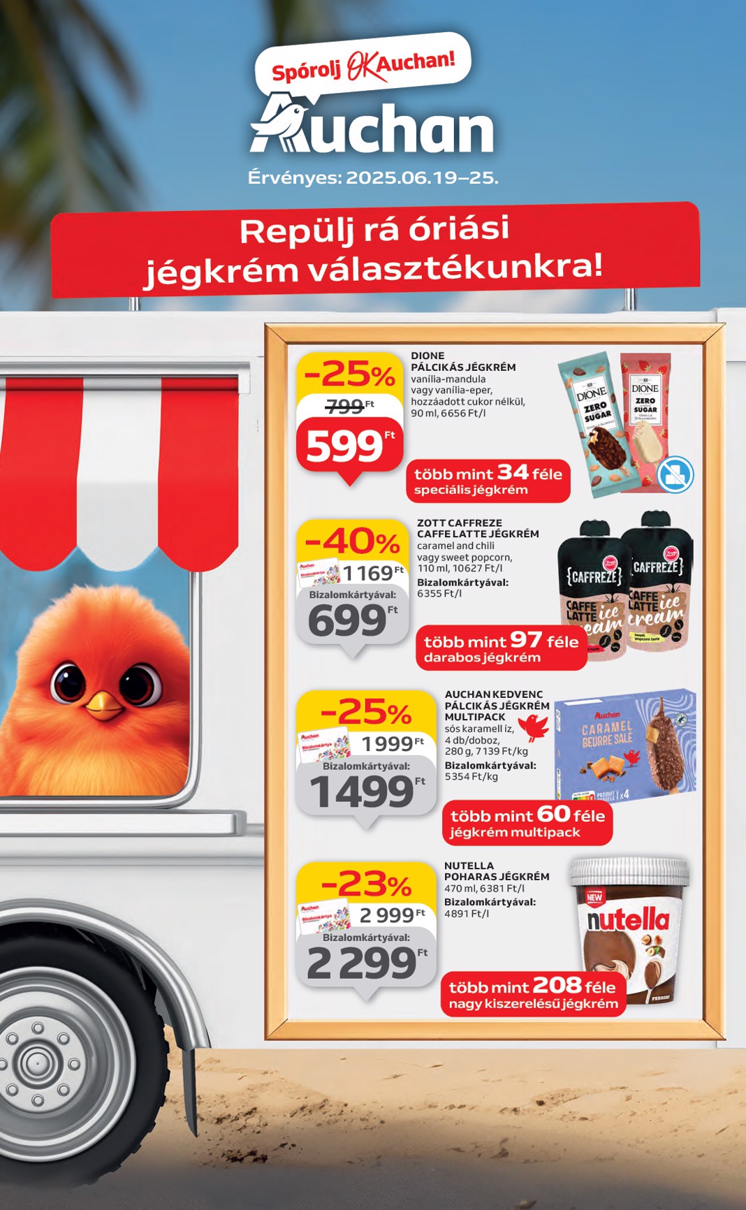 Auchan Hipermarket akciós újság, érvényes 06.19. - 06.25.