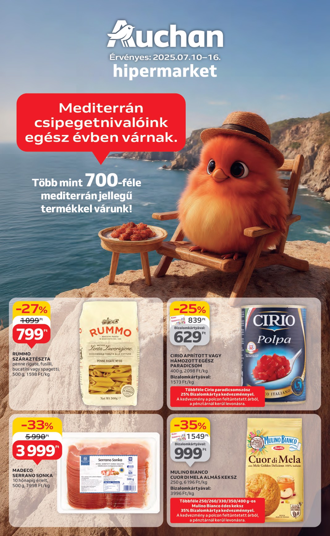 Auchan Hipermarket akciós újság, érvényes 07.10. - 07.16.