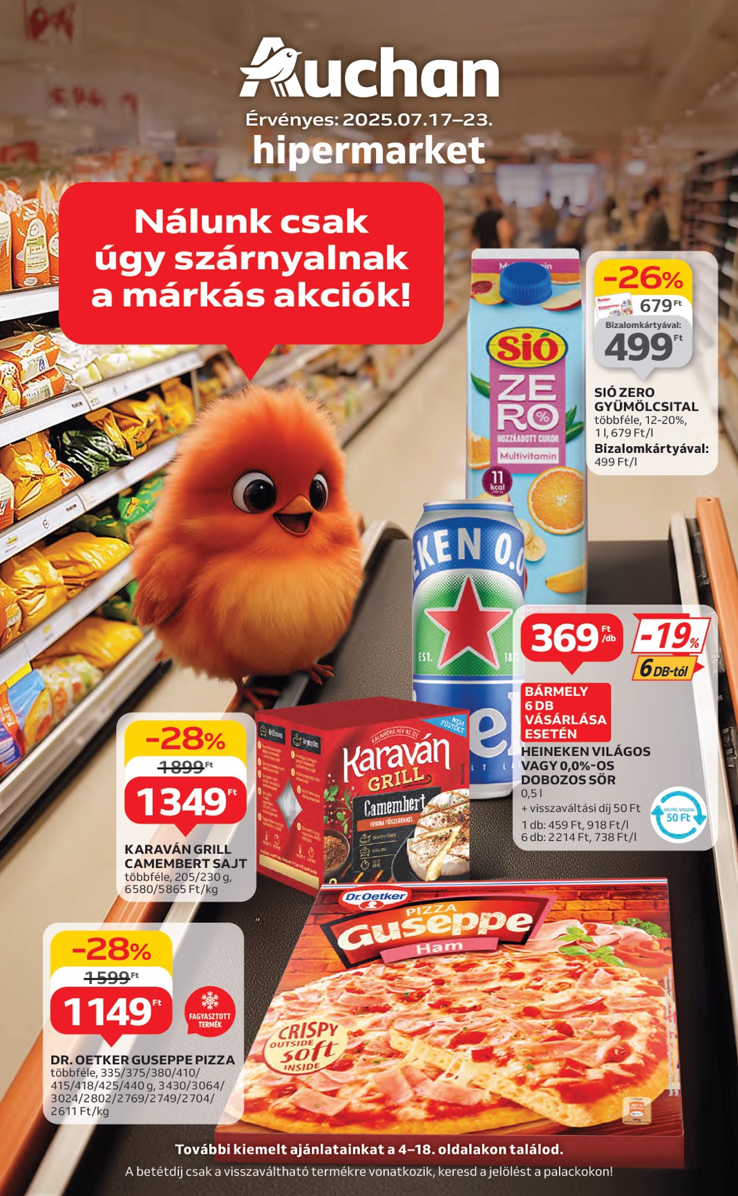 Auchan Hipermarket akciós újság, érvényes 07.17. - 07.23.