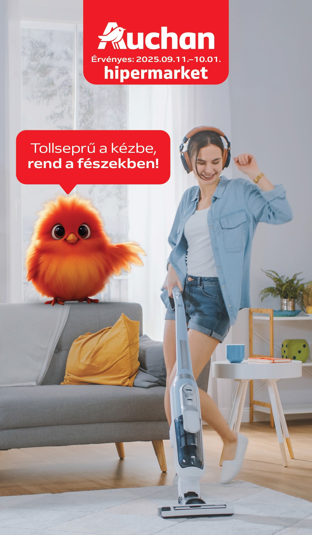 Auchan - Hipermarket takarítószer ajánlataink akciós újság, érvényes 09.11. - 10.01.