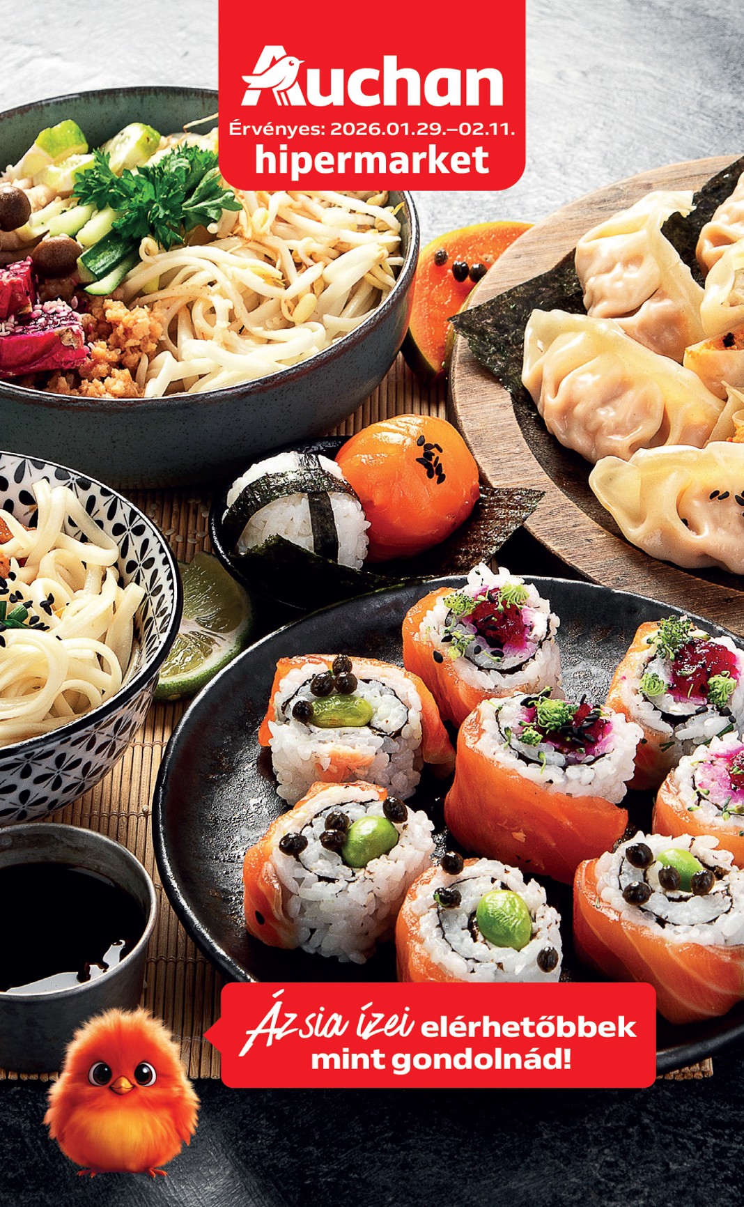 Auchan - Ázsiai hetek akciós újság, érvényes 01.29. - 02.11.