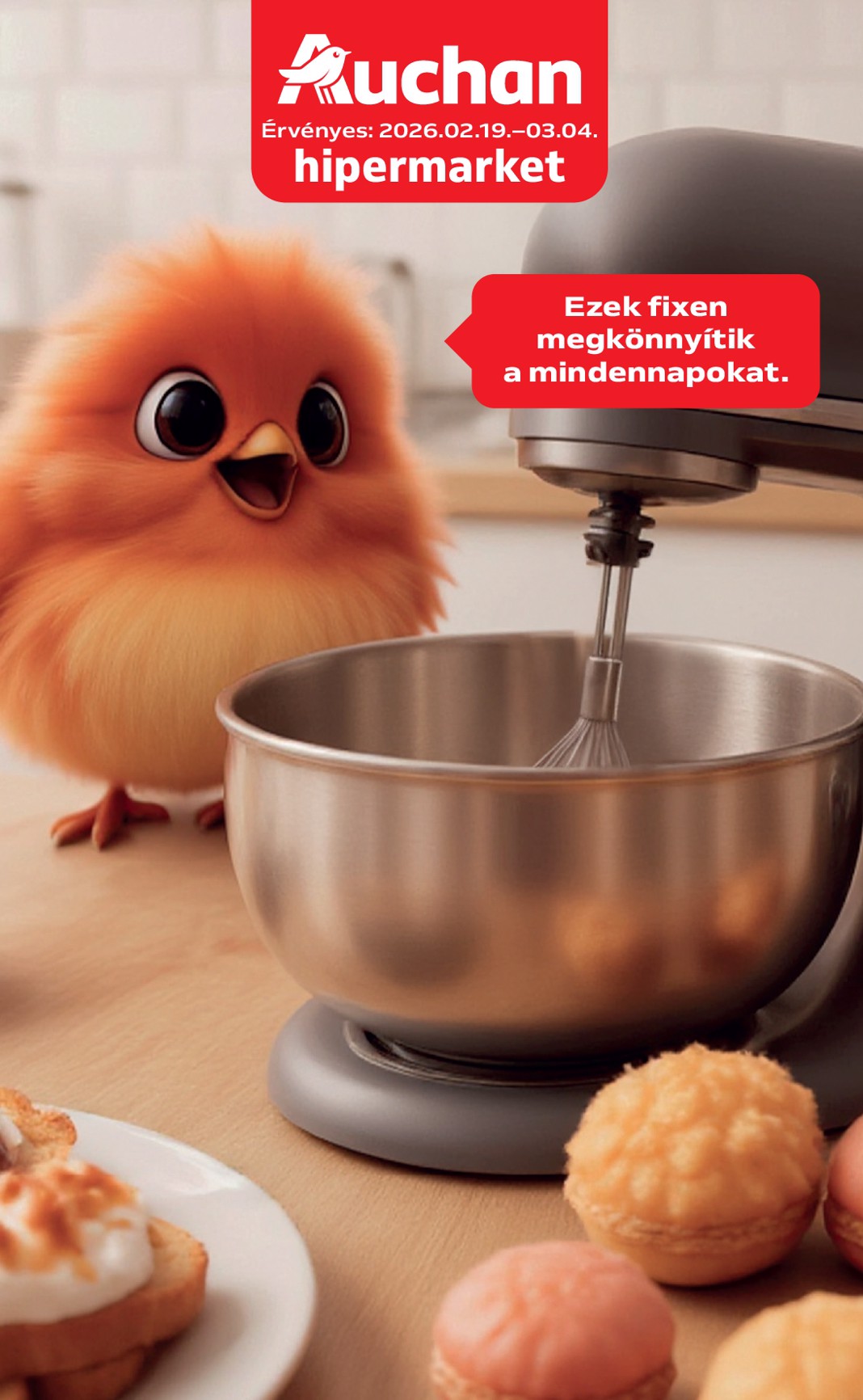 Auchan hipermarket - Elektronikai ajánlataink akciós újság, érvényes 2026.02.19. - 2026.03.04.