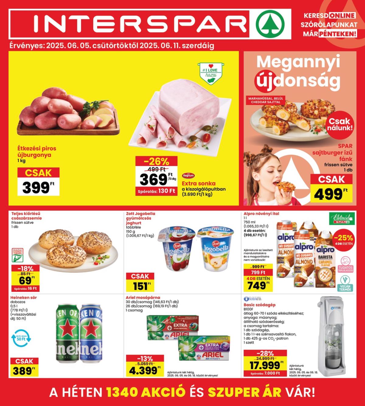 INTERSPAR akciós újság, érvényes 06.05. - 06.11.