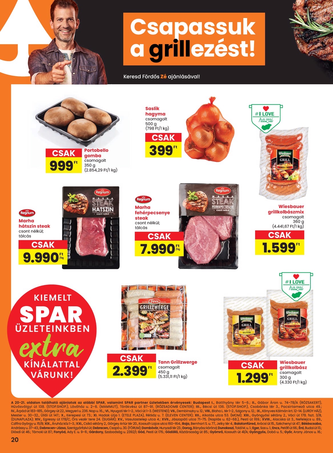 SPAR - Extra akciós újság, érvényes 06.12. - 06.18.