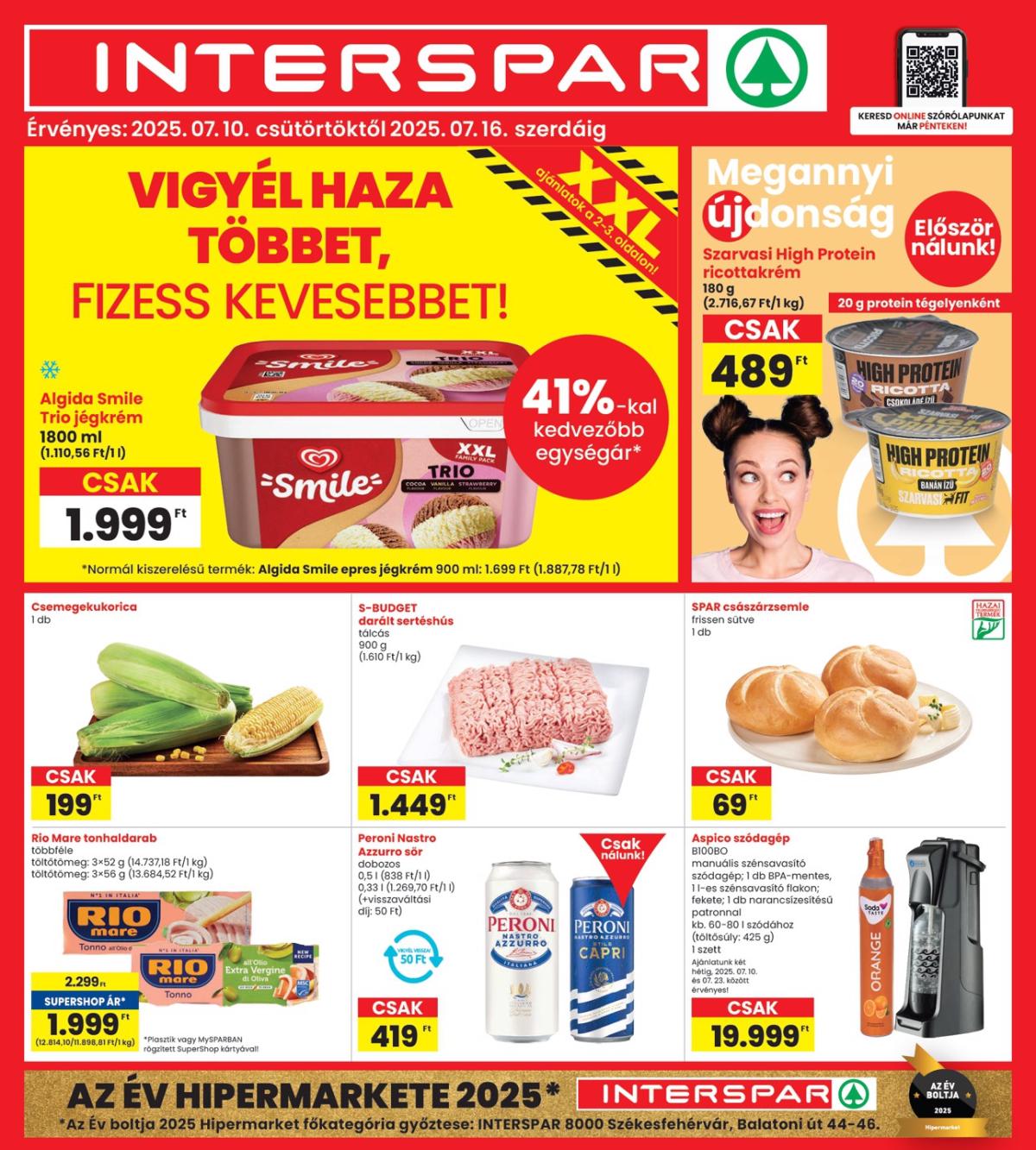 INTERSPAR akciós újság, érvényes 07.10. - 07.16.