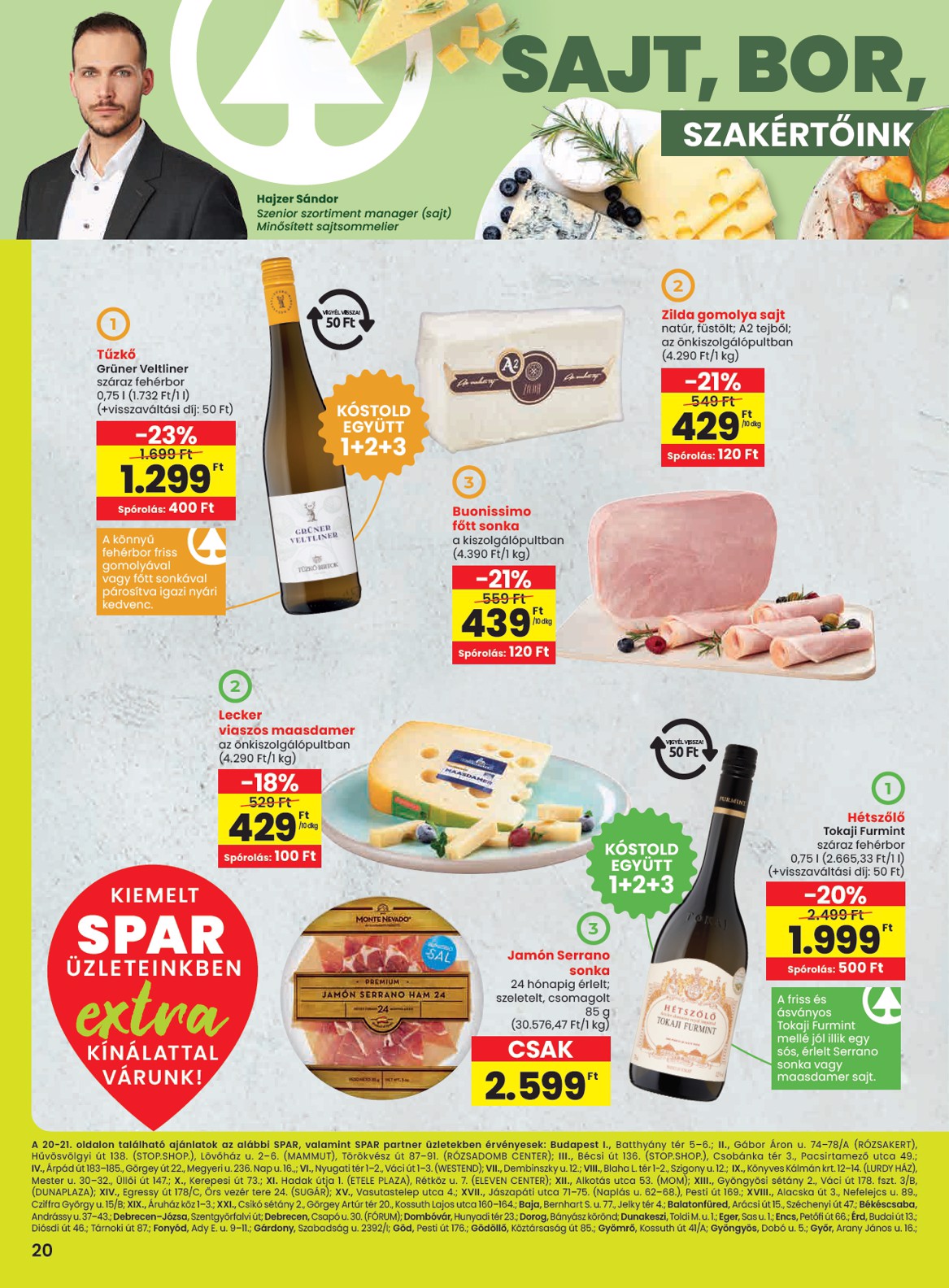 SPAR - Extra akciós újság, érvényes 07.10. - 07.16.